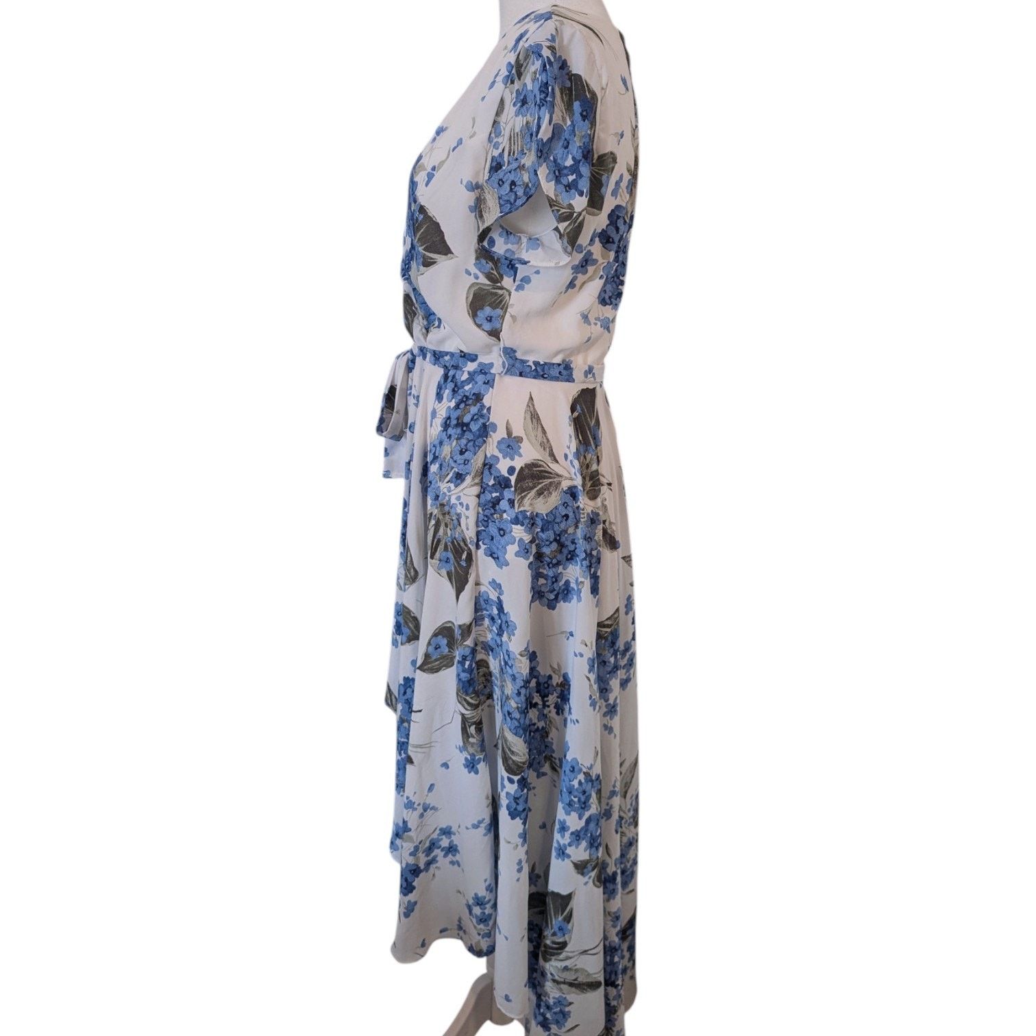 Lulus Lulus French Countryside Floral Print High-Low Dress Large Size L / US 10 / IT 46 - 6 Thumbnail
