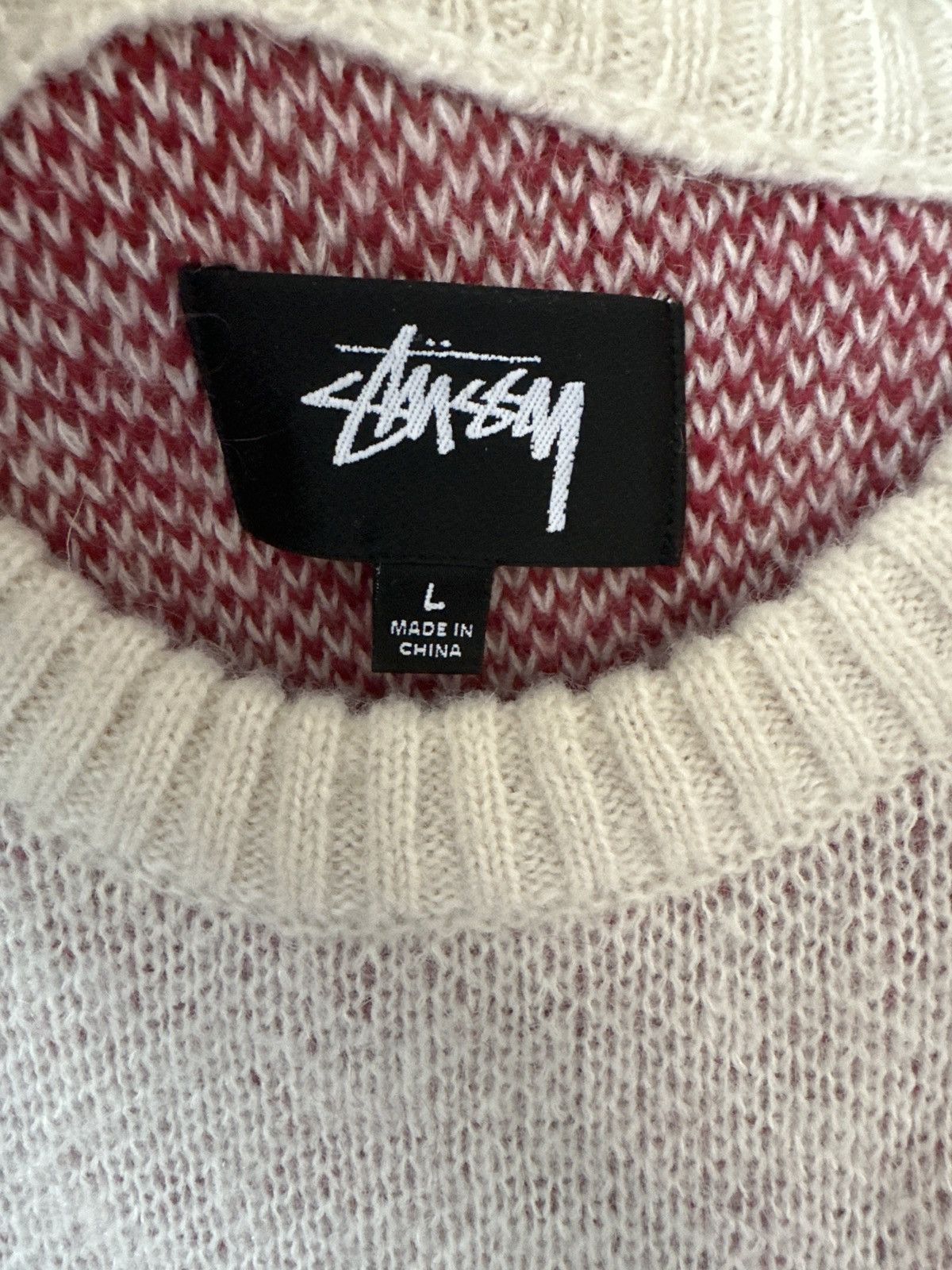 Stussy Stussy Dice Mohair Sweater S/L AW2021 Size US L / EU 52-54 / 3 - 3 Thumbnail
