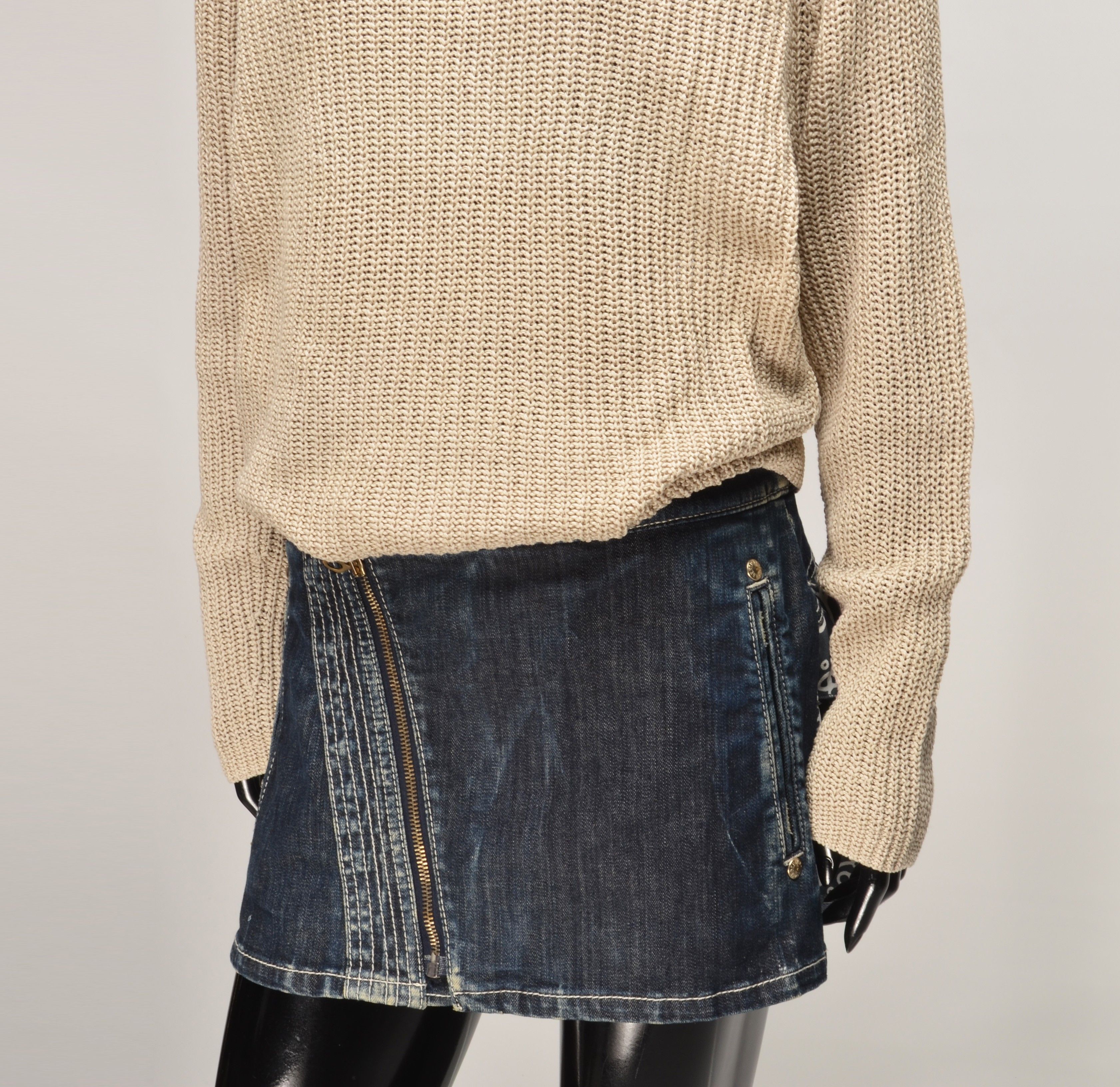 Annette Gortz Annette Gortz Cotton Knitted Oversized Sweater Jumper Size S / US 4 / IT 40 - 3 Thumbnail