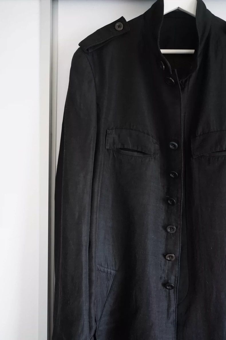 Yohji Yamamoto Yohji Yamamoto 08 SS Defeated Remnant Bamboo Fiber Coat 250 Size US XL / EU 56 / 4 - 3 Thumbnail