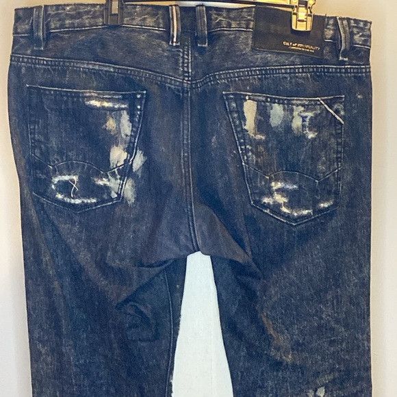 Cult Of Individuality Cult of Individuality Black and White Distressed Denim Jeans Size US 38 / EU 54 - 8 Thumbnail
