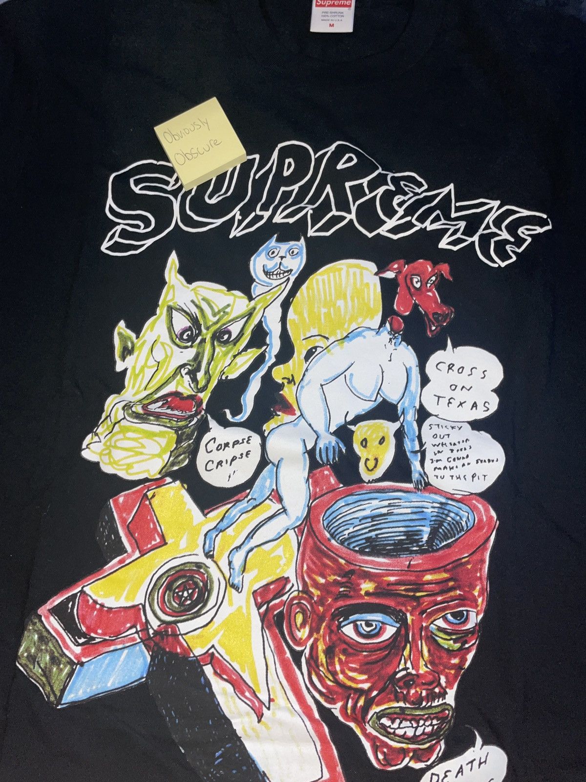Supreme × Vintage Supreme Daniel Johnston T Shirt Size US M / EU 48-50 / 2 - 3 Thumbnail