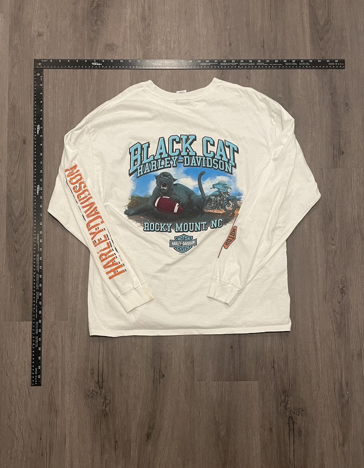 Harley Davidson Harley Davidson “Black Cat Brotherhood” T-shirt (Sz.XL) Size US XL / EU 56 / 4 - 5 Thumbnail