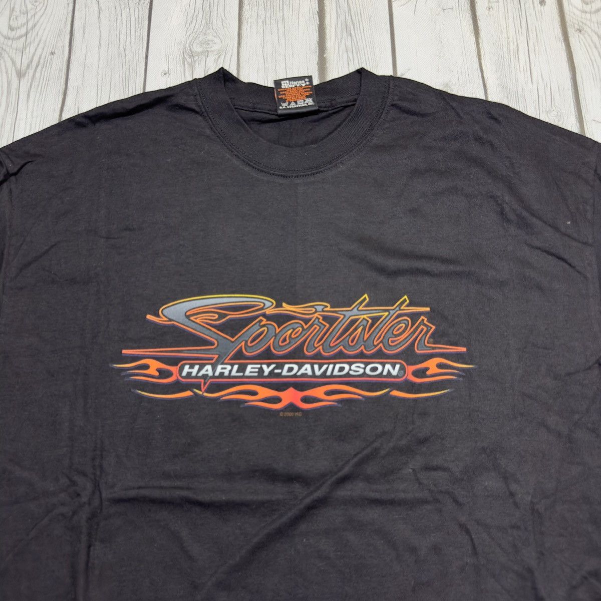 Harley Davidson × Vintage Vintage Harley Davidson tee Size US XL / EU 56 / 4 - 3 Thumbnail