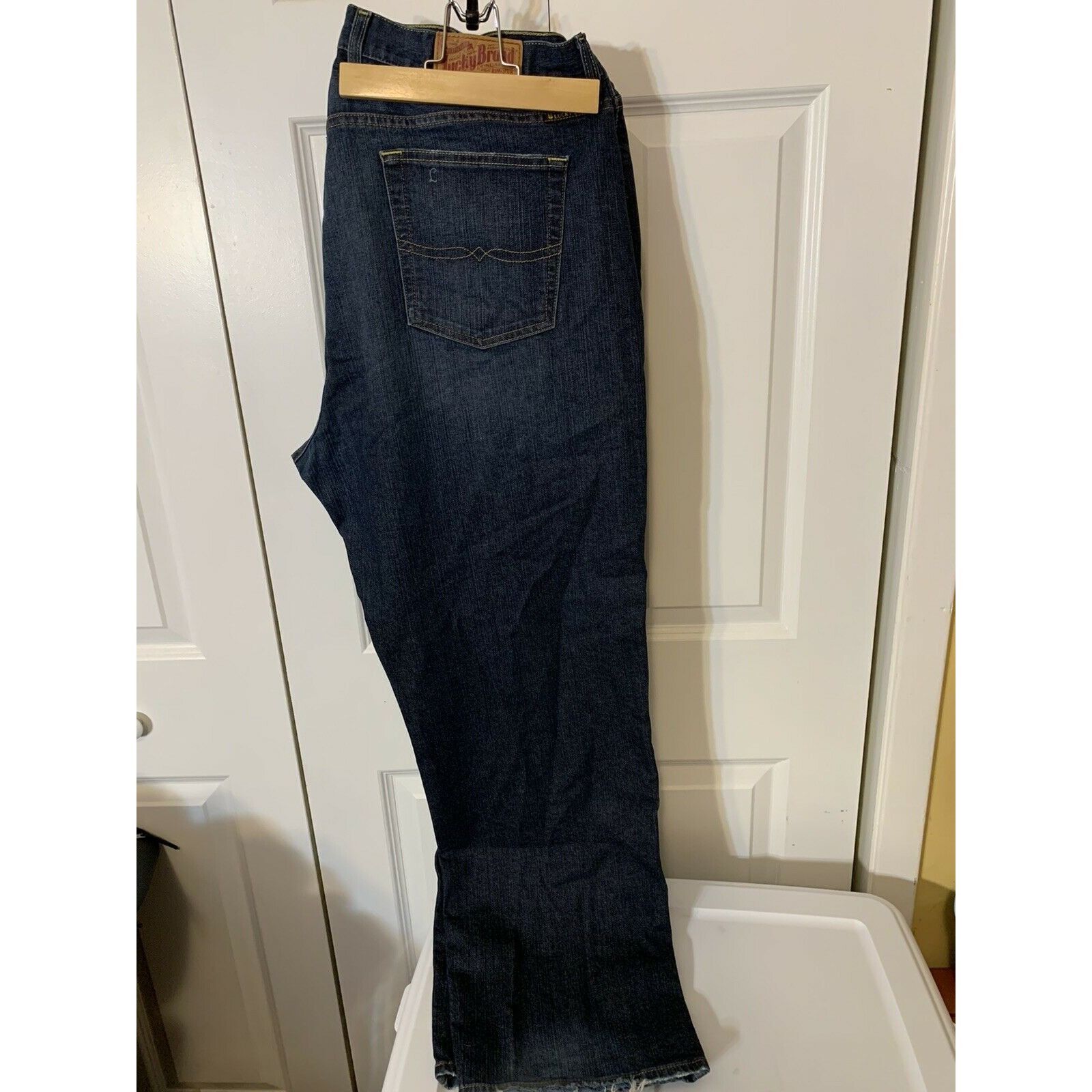 Lucky Brand Lucky Brand Zipper Fly Dungarees Denim Jeans W 40 L 31 Size US 40 / EU 56 - 8 Thumbnail