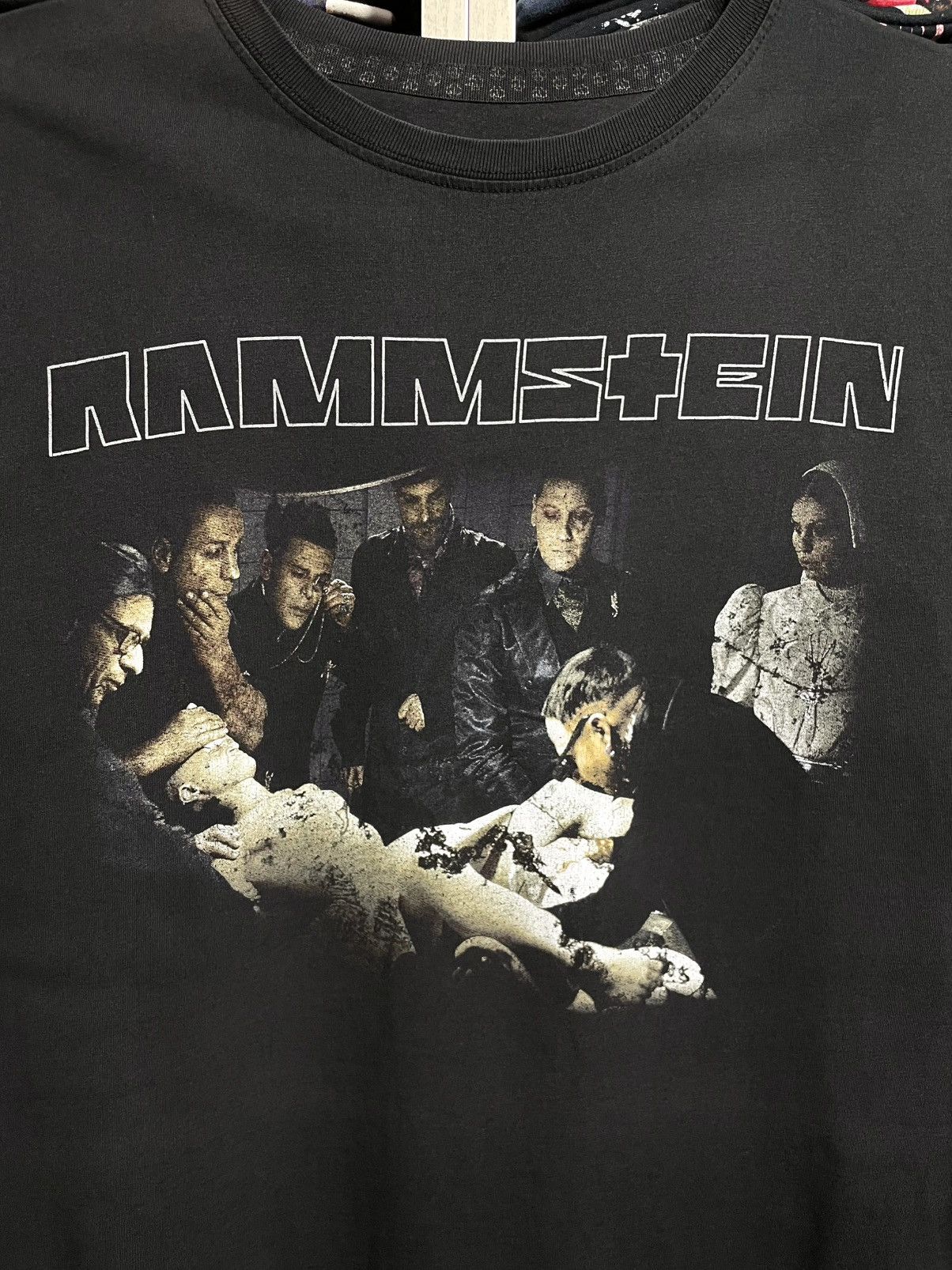 Band Tees Vintage Y2K Rammstein Metal Rock Band T-Shirt Nice Faded Size US M / EU 48-50 / 2 - 3 Thumbnail