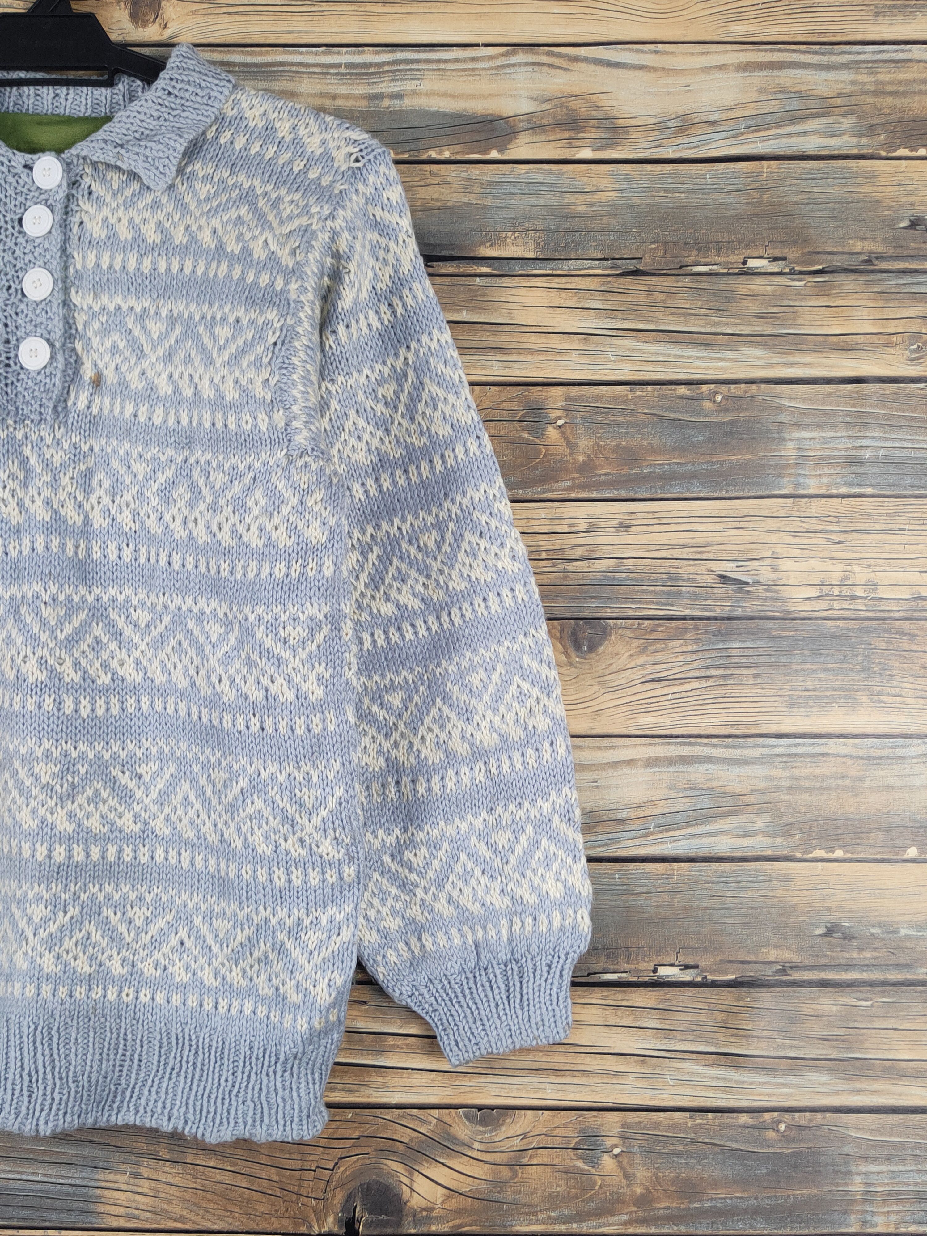 Japanese Brand Japanese Brand Gray Knitwear Sweatshirts #W2038 Size US S / EU 44-46 / 1 - 5 Thumbnail