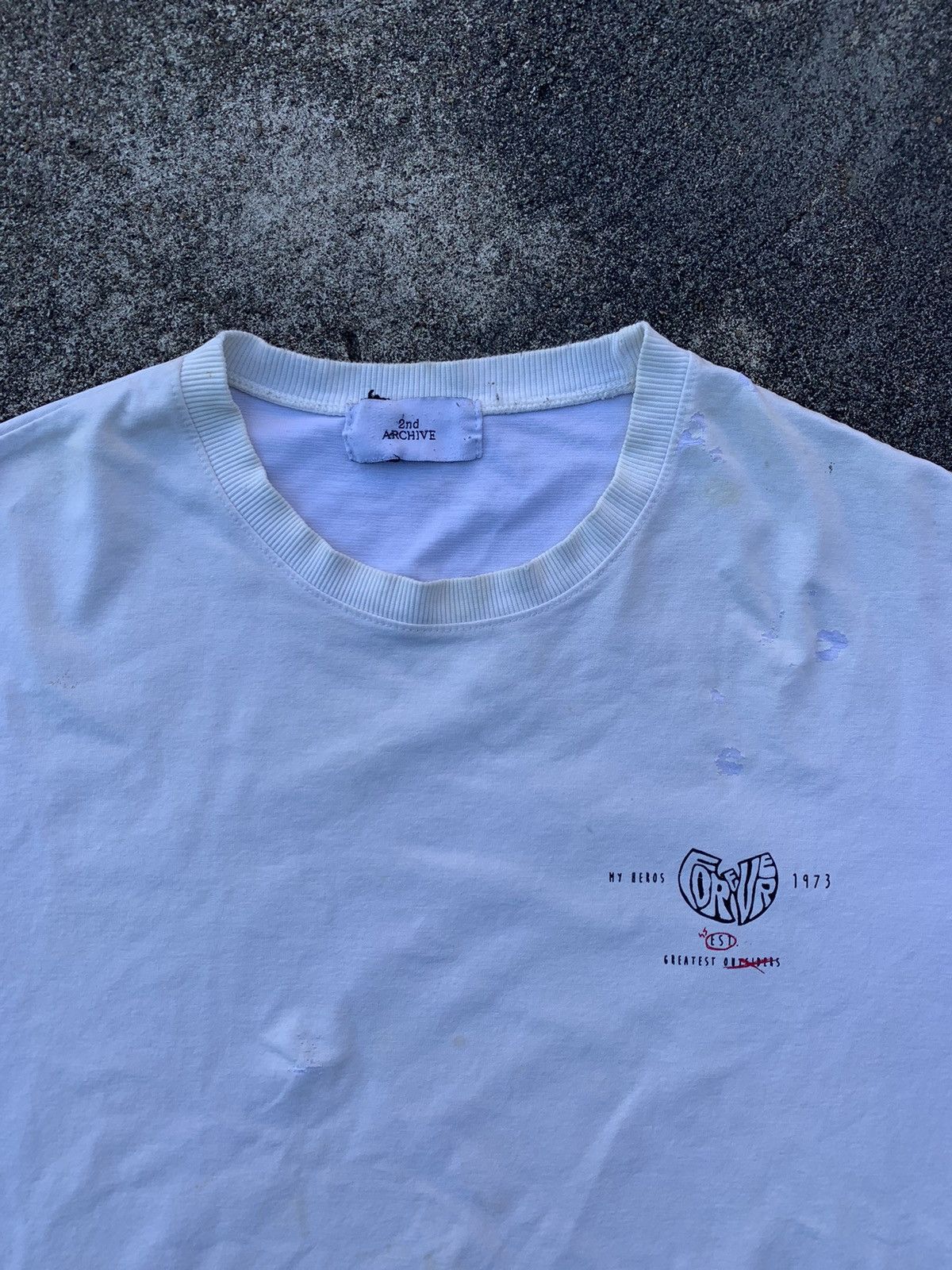 Band Tees × Designer My Heros Forever Hip-Hop MA UNA KEA C1400-FT Y2K Style Size US L / EU 52-54 / 3 - 2 Thumbnail
