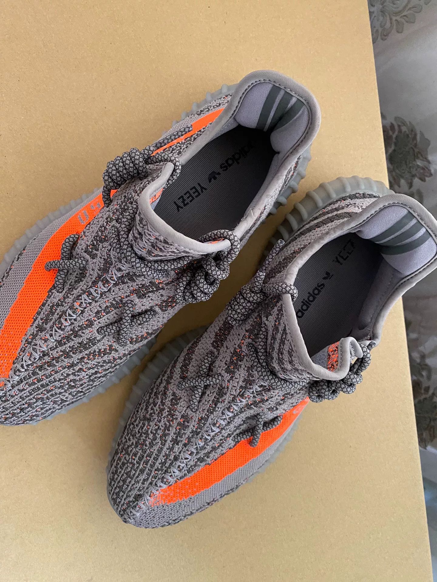 Adidas Adidas YEEZY350 Gray Lowtop Sneakers 10 Men Size US 10 / EU 43 - 1 Thumbnail