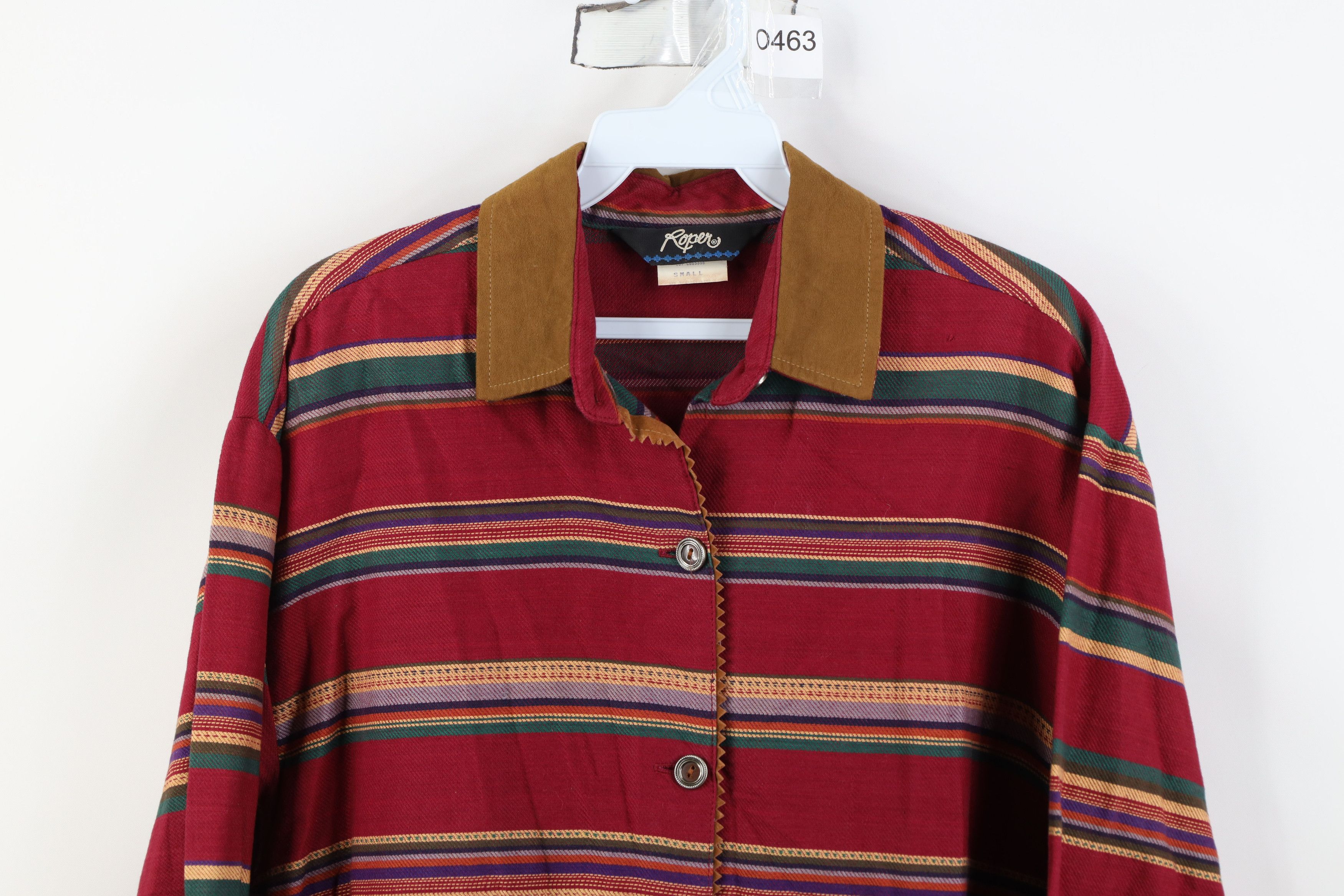 Vintage Vintage 90s Western Cowgirl Collared Button Shirt USA Size S / US 4 / IT 40 - 2 Thumbnail