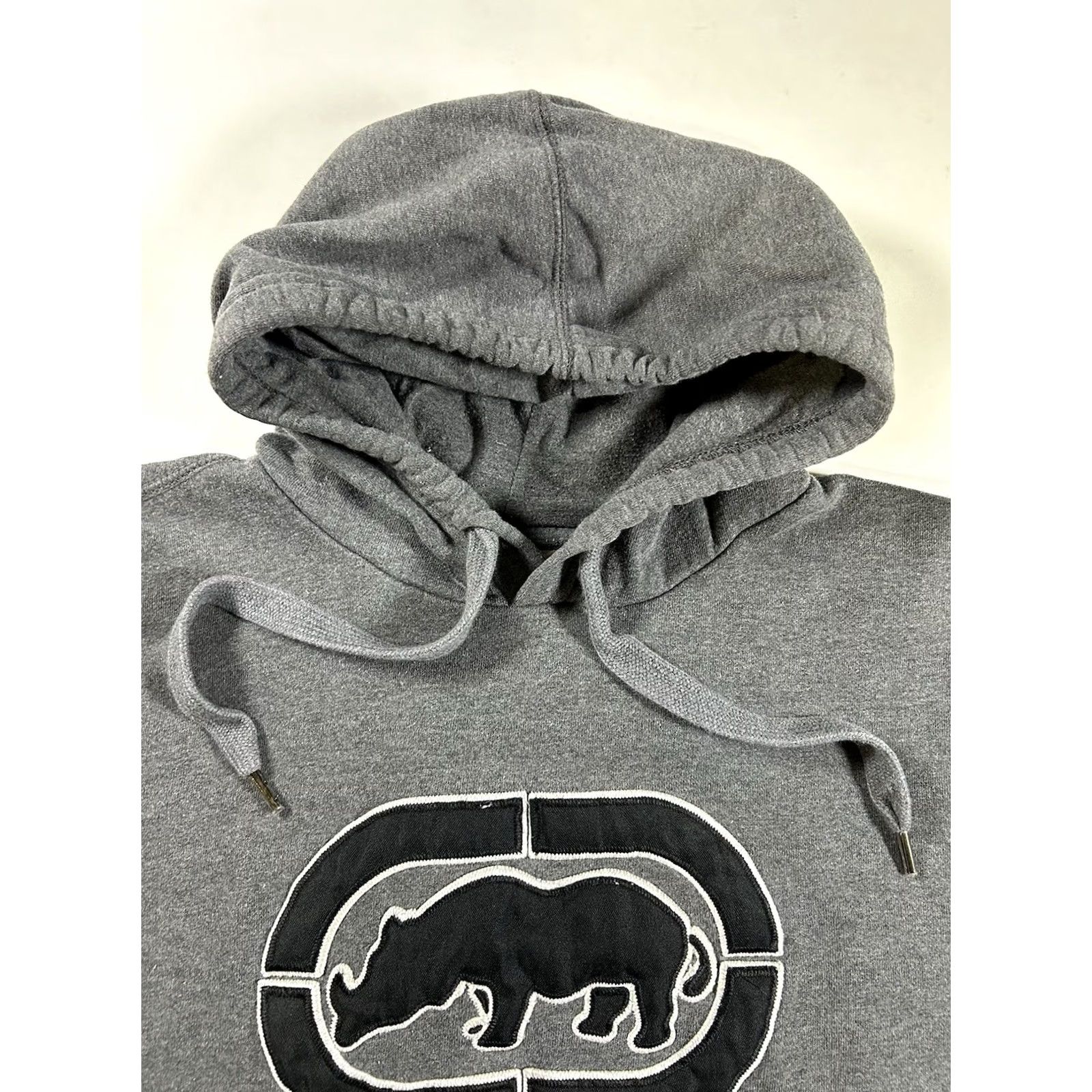 Vintage VINTAGE Eckō Unltd Hoodie Pullover Sweatshirt Gray Large Mens Size US L / EU 52-54 / 3 - 5 Thumbnail