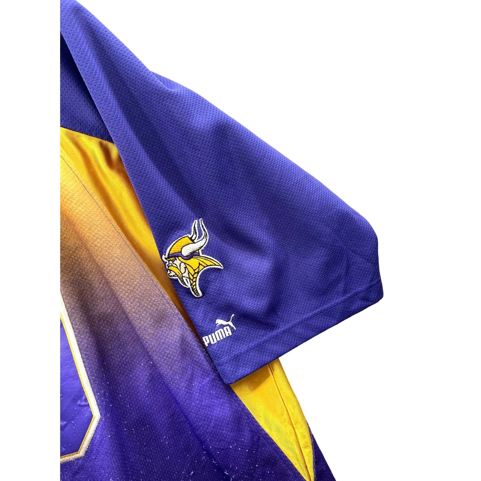 Puma × Vintage Puma Minnesota Vikings Mesh Gradient Football Team Jersey Size US XXL / EU 58 / 5 - 7 Thumbnail