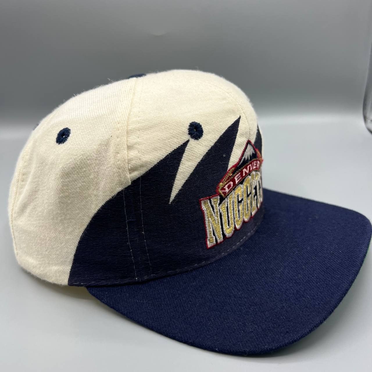 Logo Athletic × Vintage Vintage Denver Nuggets Hat Men Sharkstooth Snap Back Cap Size ONE SIZE - 3 Thumbnail