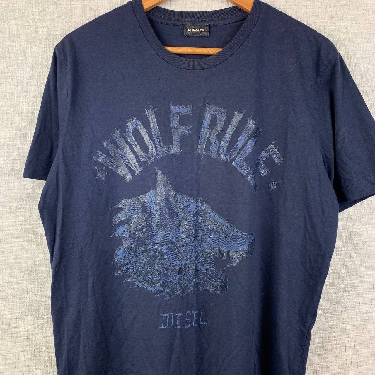 Diesel Vintage Diesel T-shirt Wolf Rule Hype kit Drill Size US XL / EU 56 / 4 - 2 Thumbnail