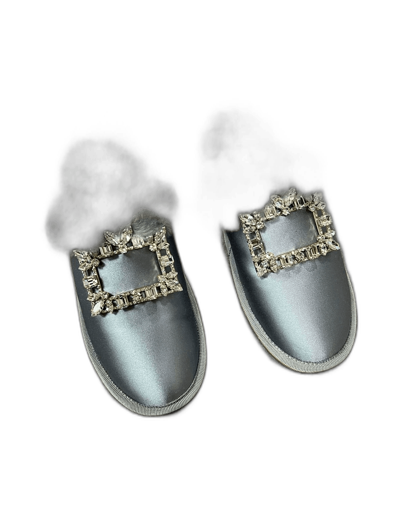 Roger Vivier Roger Vivier Plush Slide Slippers-yf Size US 5 / EU 37 - 1 Thumbnail