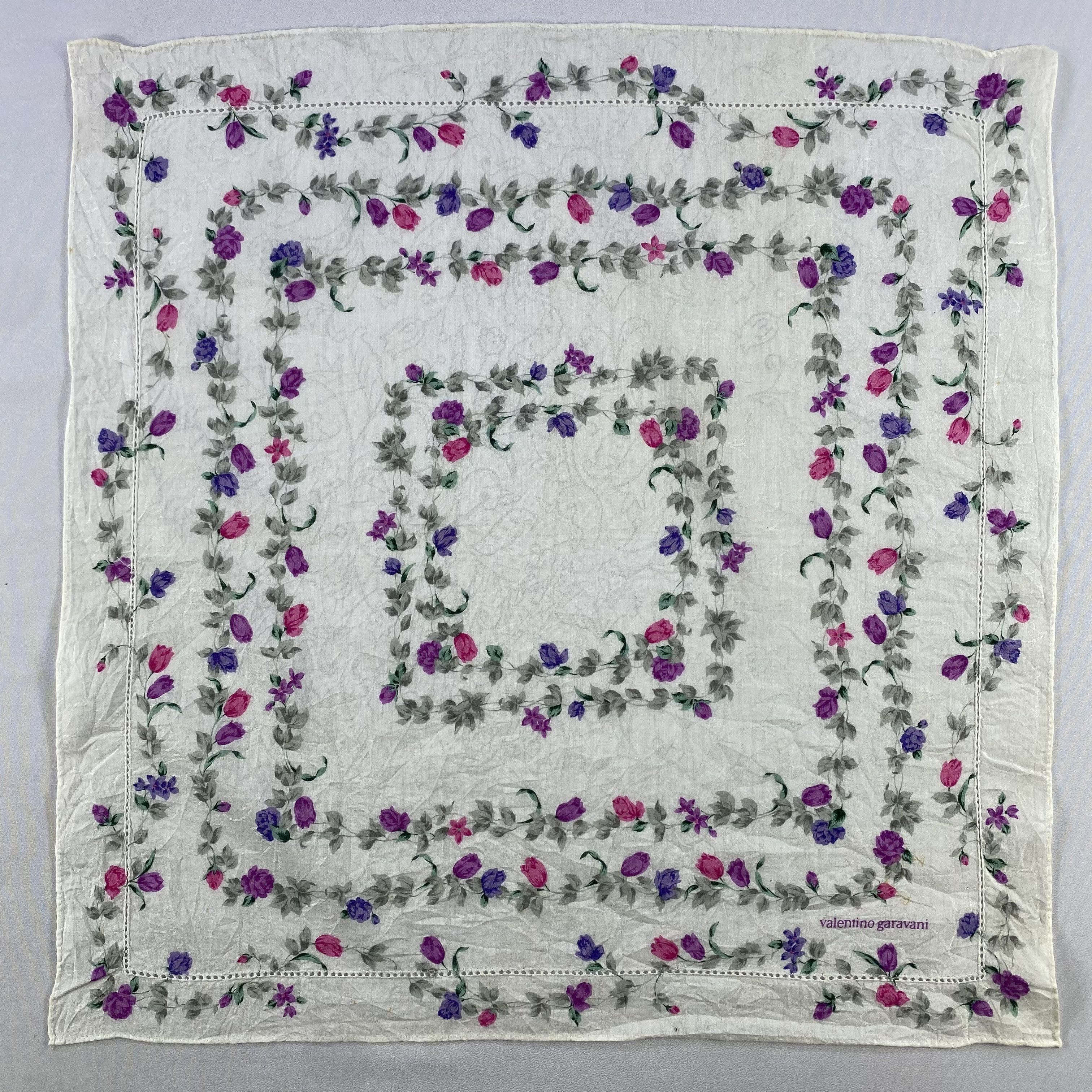 Valentino × Vintage Valentino Garavani Bandana/ Handkerchief / Neckerchief Size ONE SIZE - 1 Thumbnail