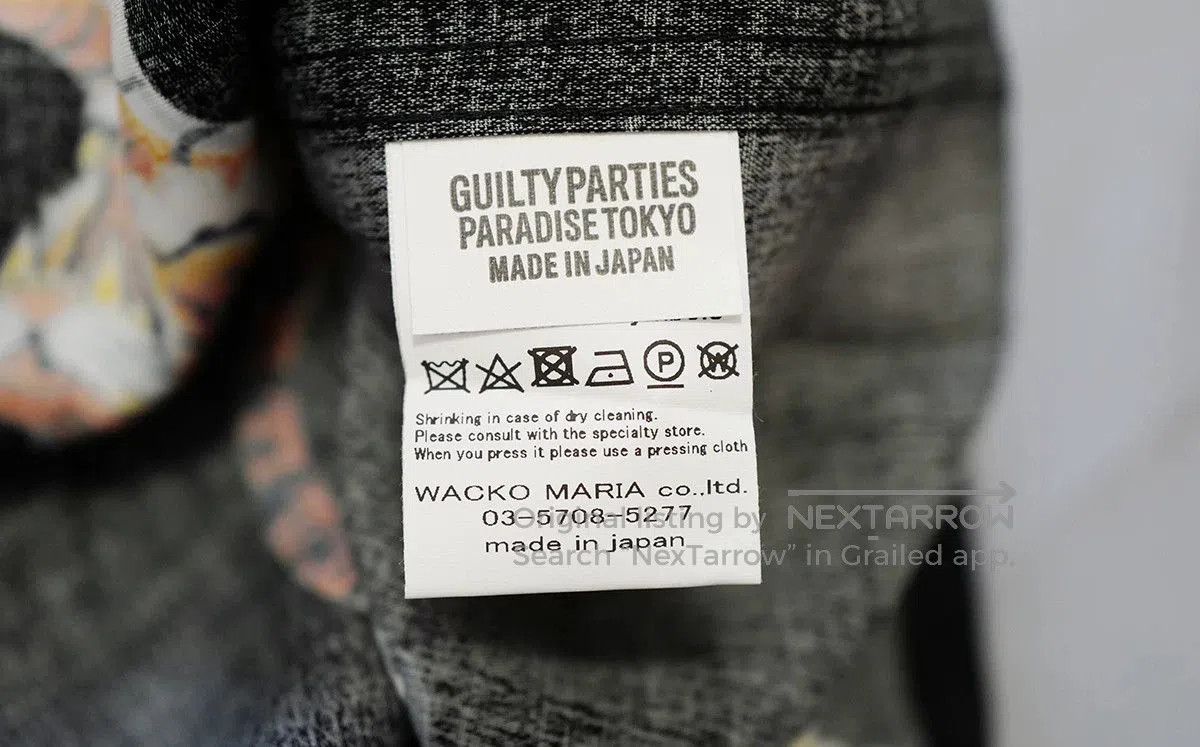 Wacko Maria wacko maria tim lehi short sleeve shirt. Size US M / EU 48-50 / 2 - 5 Thumbnail