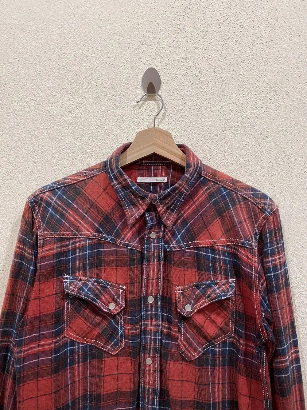 Japanese Brand Japanese Brand Dovetail Seditionaries Plaid Tartan Flannel Size US S / EU 44-46 / 1 - 3 Thumbnail