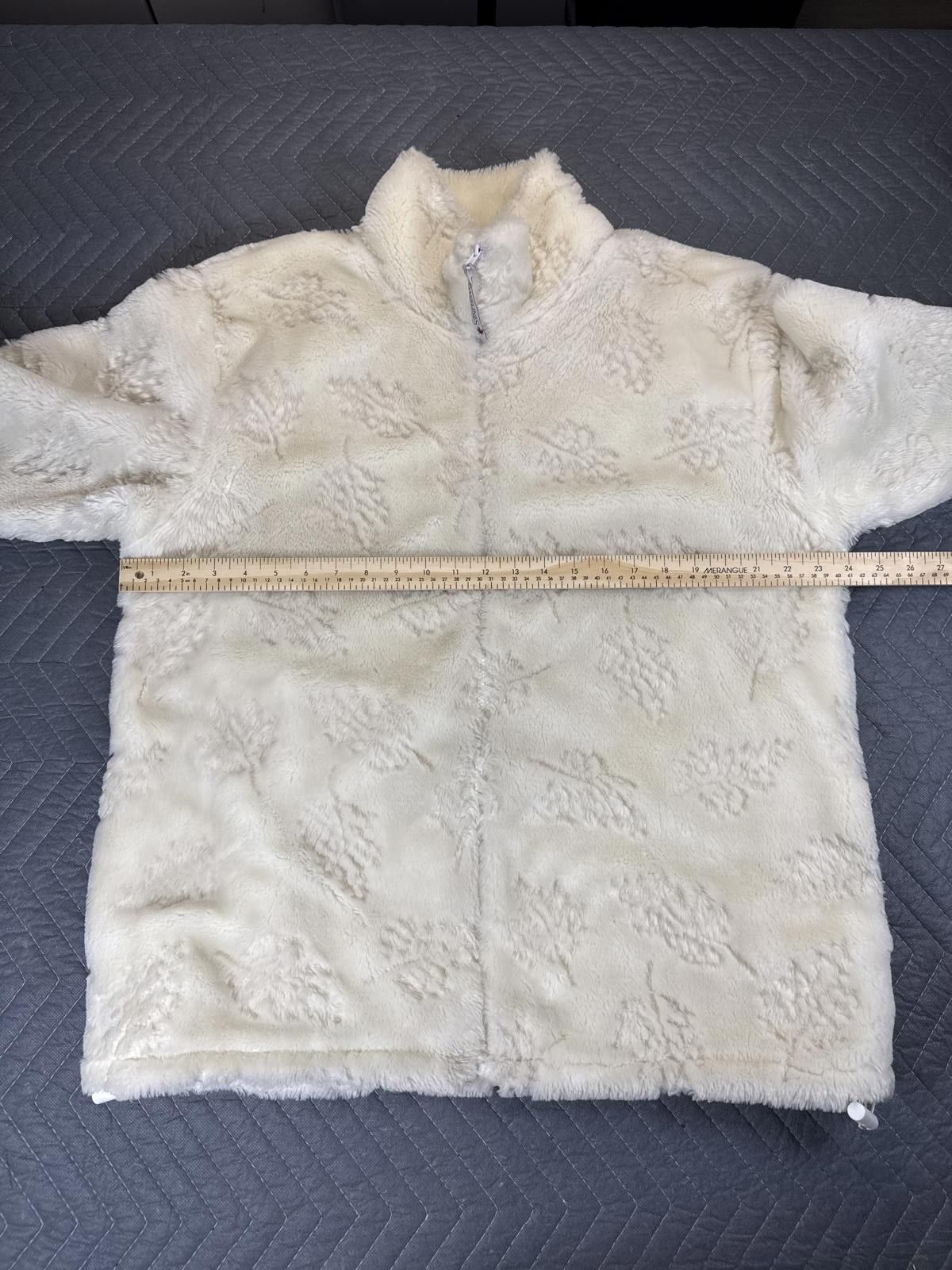 Other Vintage Fleece Zip Up Jacket Leaf Print Women’s XL Size XL / US 12-14 / IT 48-50 - 4 Thumbnail