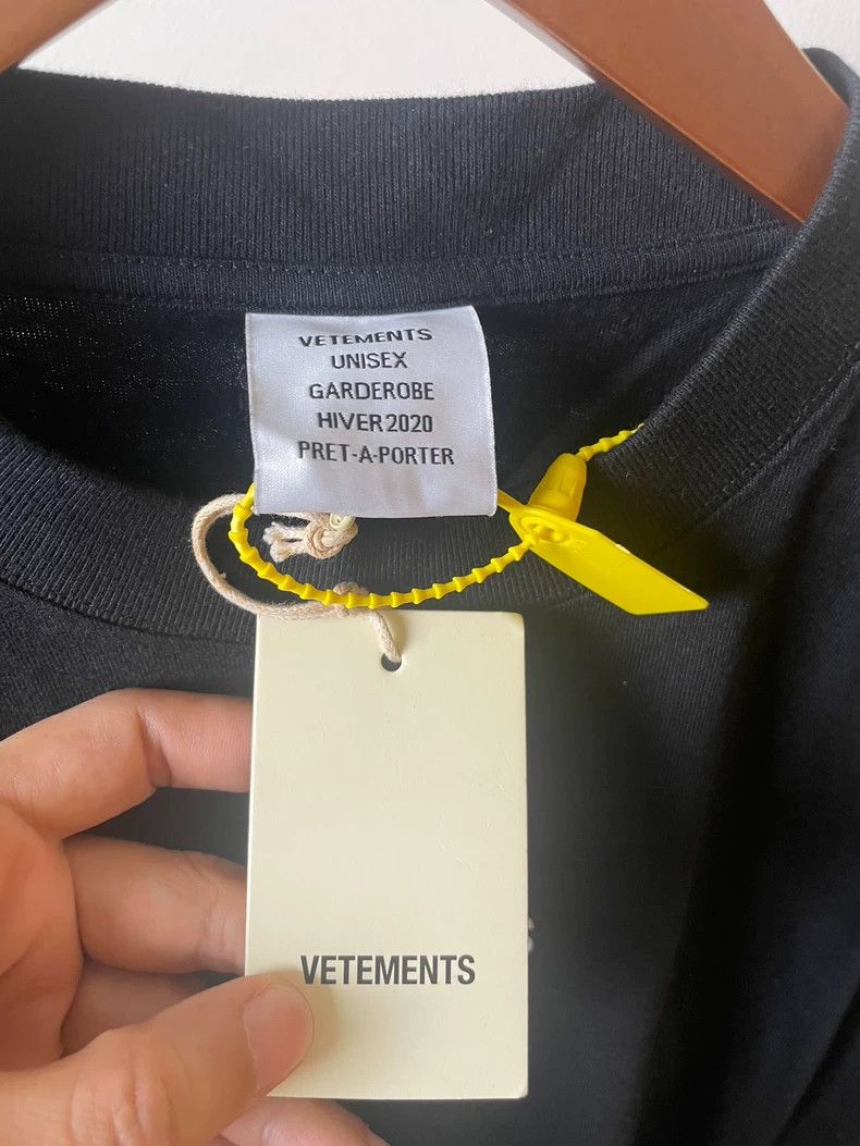 Vetements Vetements Brand Logo Printed T-Shirt, Size S Size US S / EU 44-46 / 1 - 3 Thumbnail