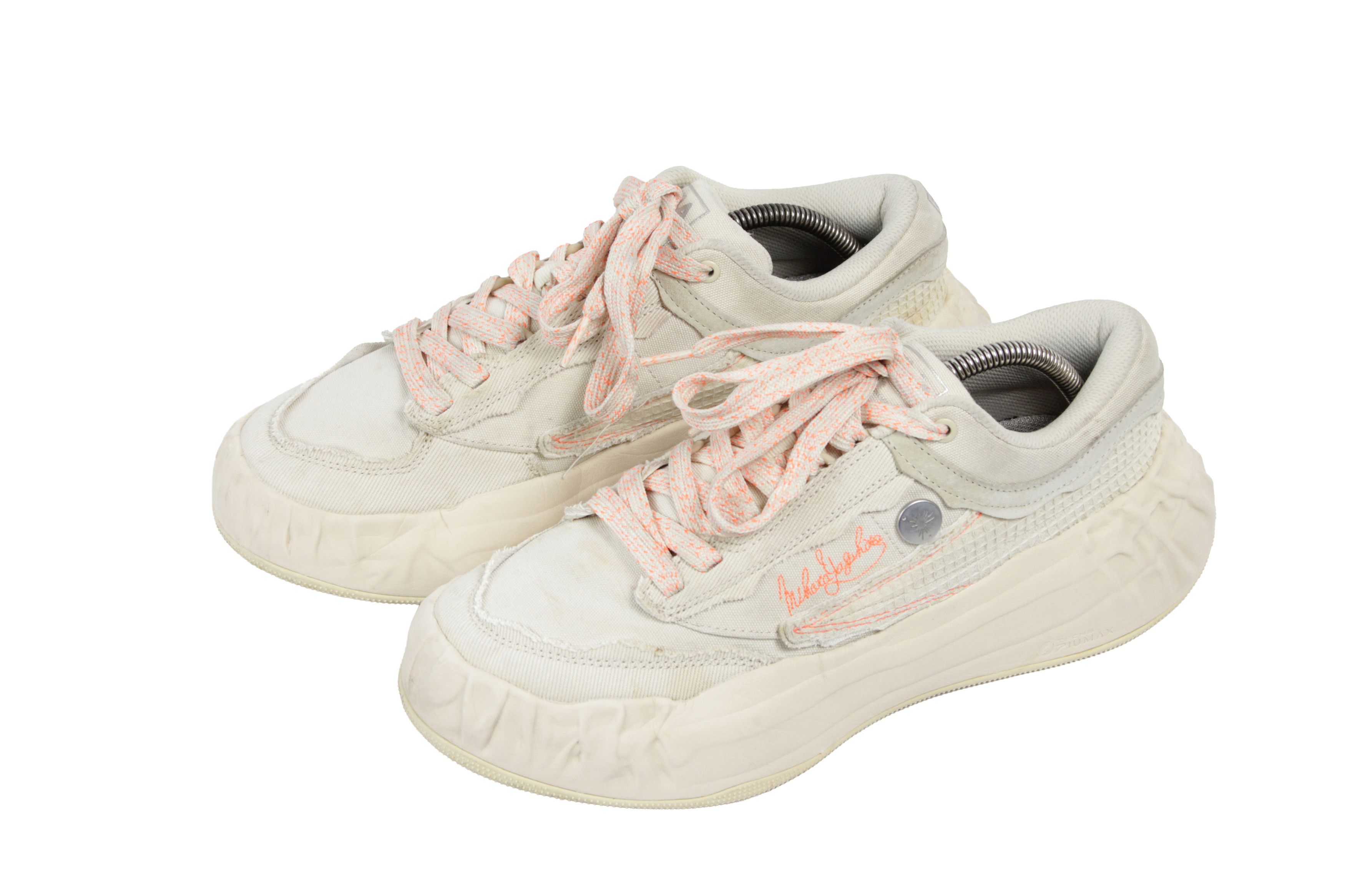 Fila × Maison MIHARA YASUHIRO Oversize "Cream White" Sneakers Rare Size US 9.5 / EU 42-43 - 3 Thumbnail