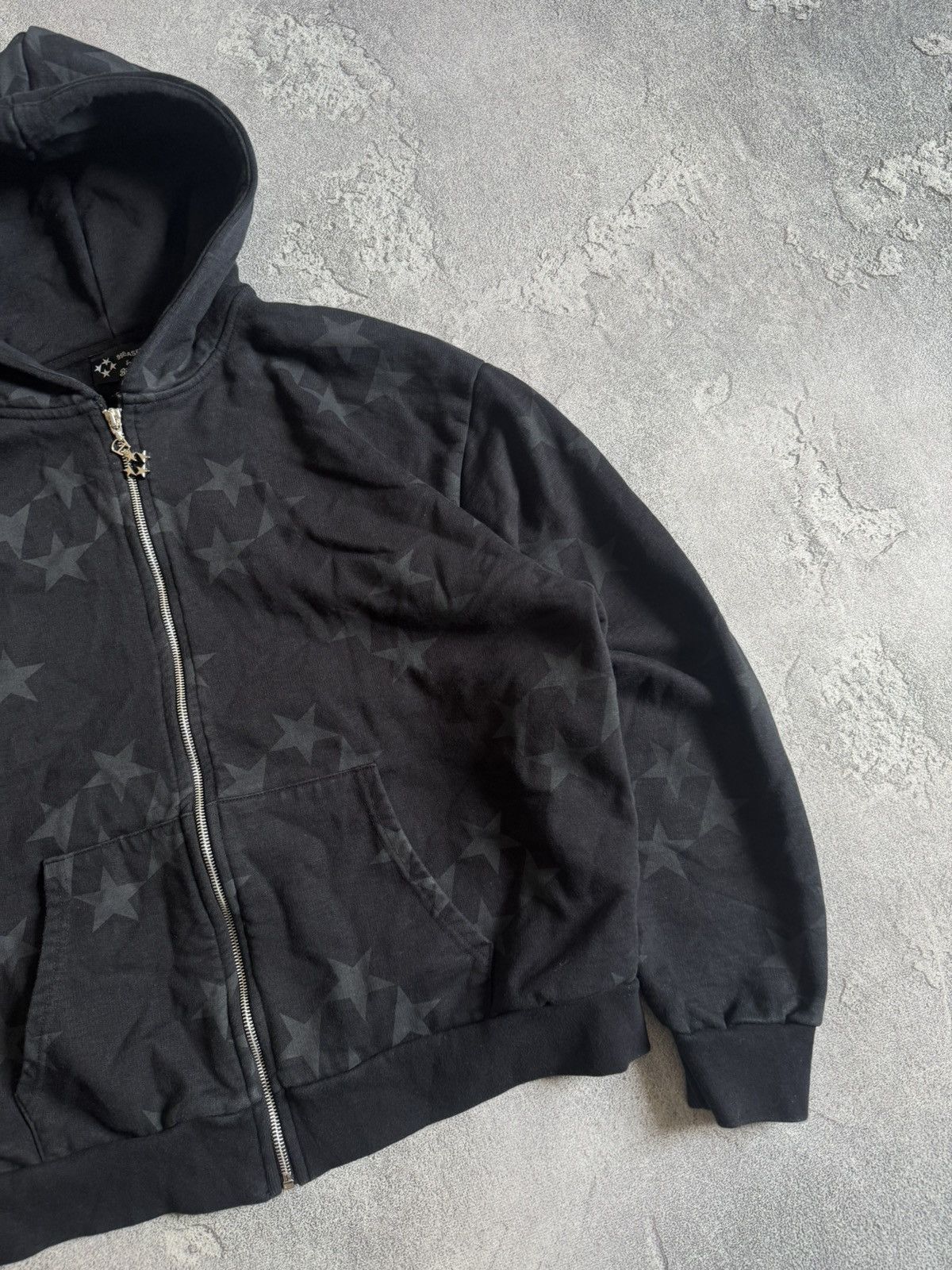 Designer 99BASED M zip heavyweight monogram STAR ⭐ OG hoodie jumper Size US M / EU 48-50 / 2 - 7 Thumbnail