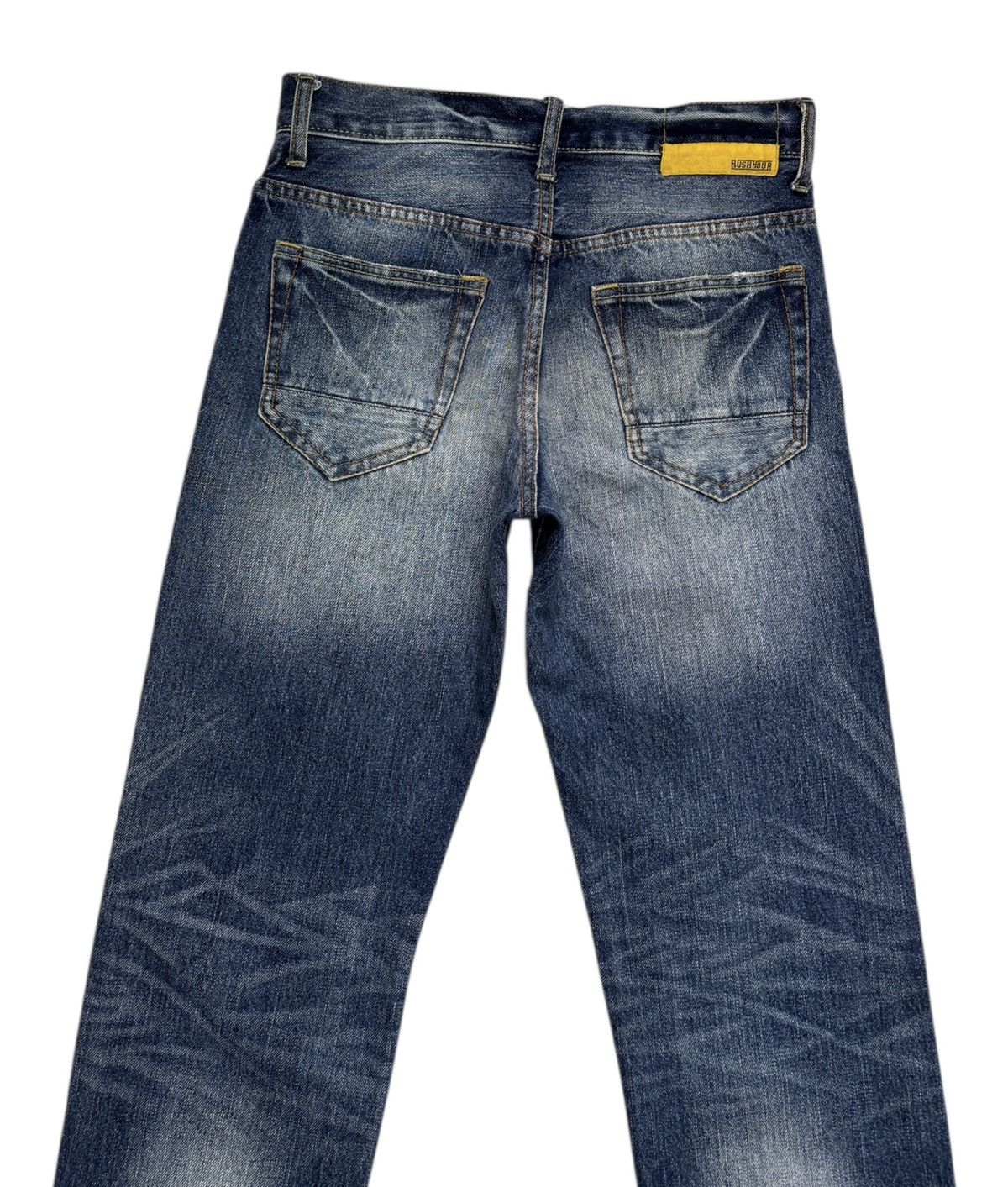 Japanese Brand Rush Hour JAPAN SELVAGE DENIM Jeans Size US 30 / EU 46 - 4 Thumbnail