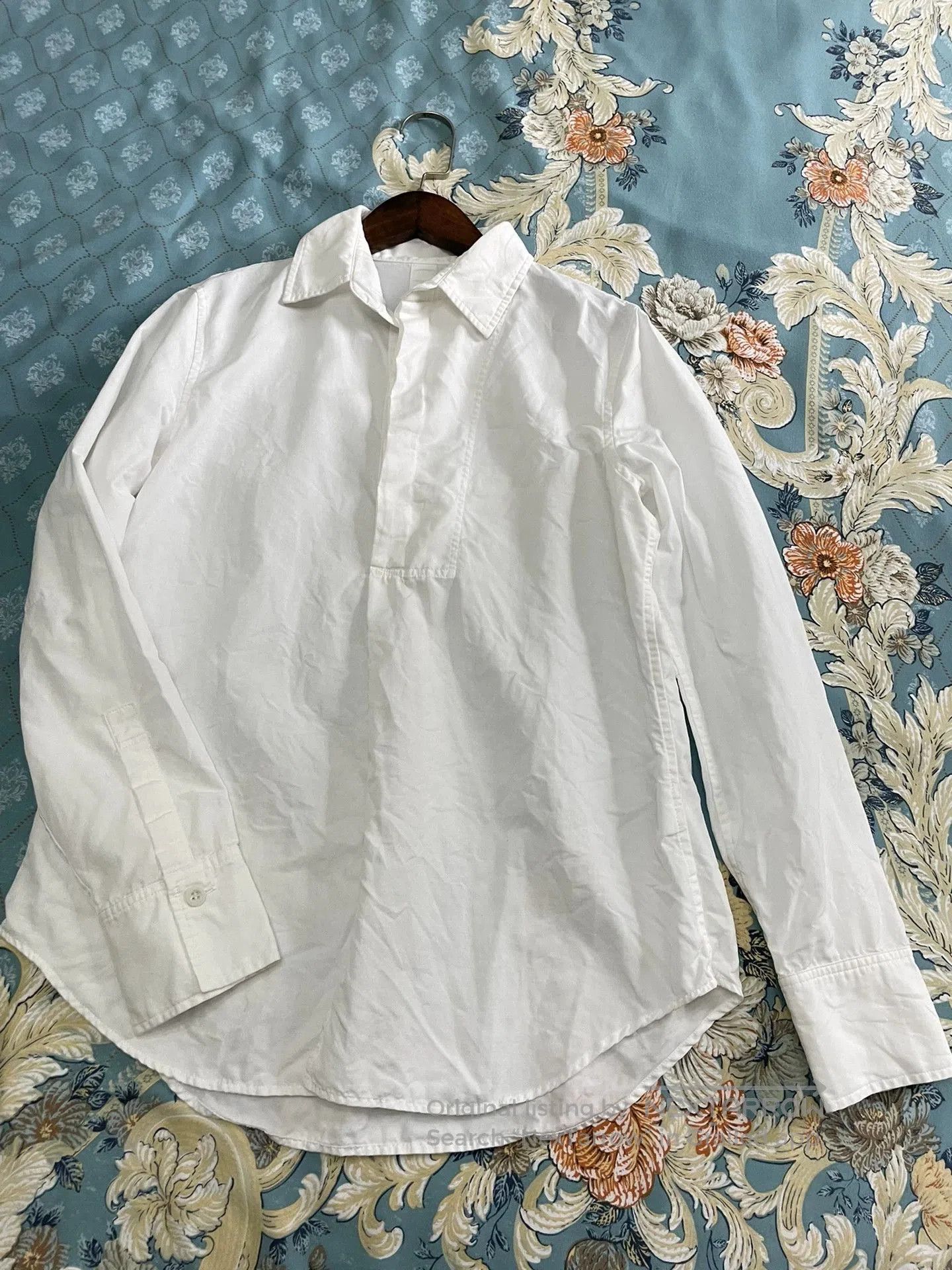 Yohji Yamamoto Yohji Yamamoto Blanc Women's Shirt. Size S / US 4 / IT 40 - 1 Thumbnail