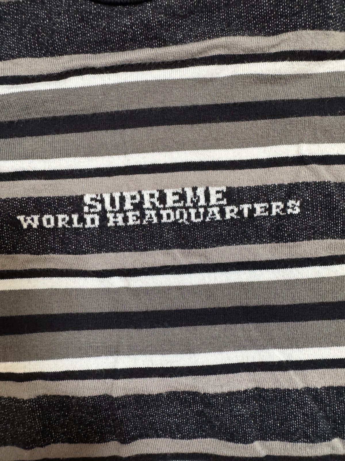Supreme Supreme HQ Stripe T-Shirt Size US L / EU 52-54 / 3 - 3 Thumbnail