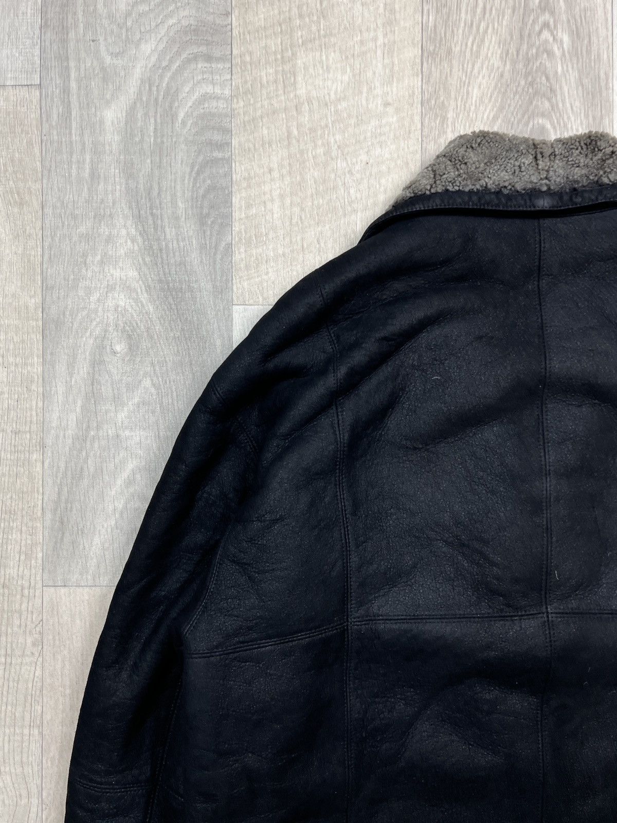 SERAPHIN Seraphin Shearling Leather Coat (Y0284) Size US XXL / EU 58 / 5 - 16 Thumbnail