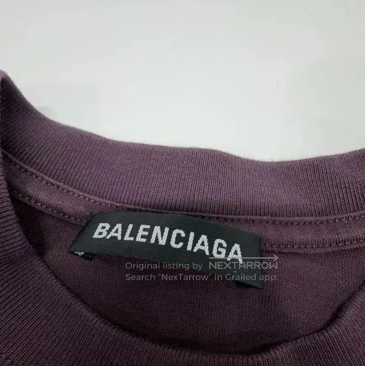 Balenciaga Balenciaga Logo Loose Fit Short Sleeve Tee. Size US XS / EU 42 / 0 - 3 Thumbnail