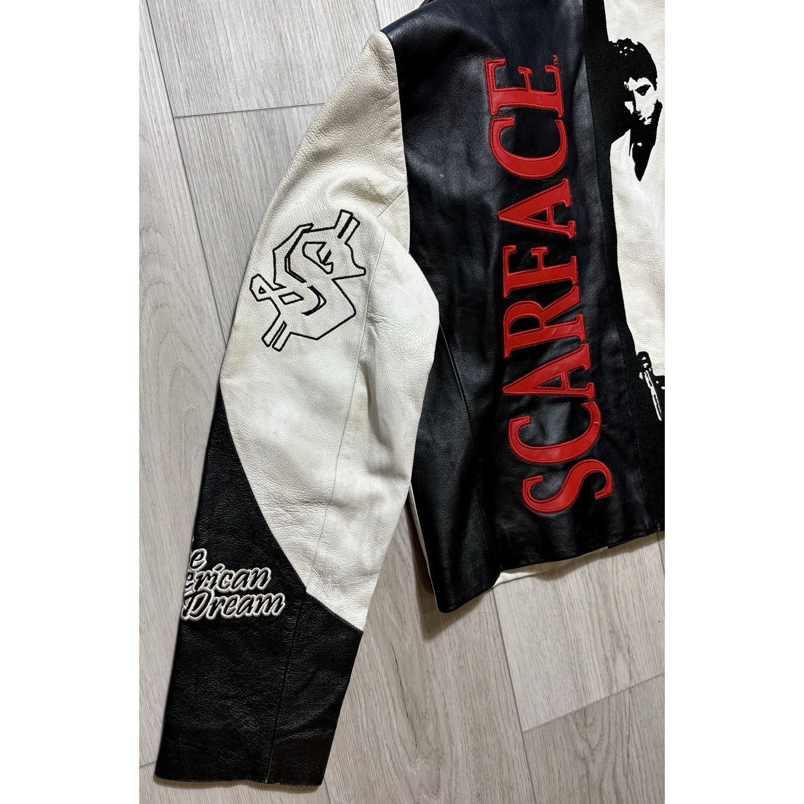 JH Design Scarface Licensed JH Design Leather Jacket Y2K Womens L Size L / US 10 / IT 46 - 12 Thumbnail
