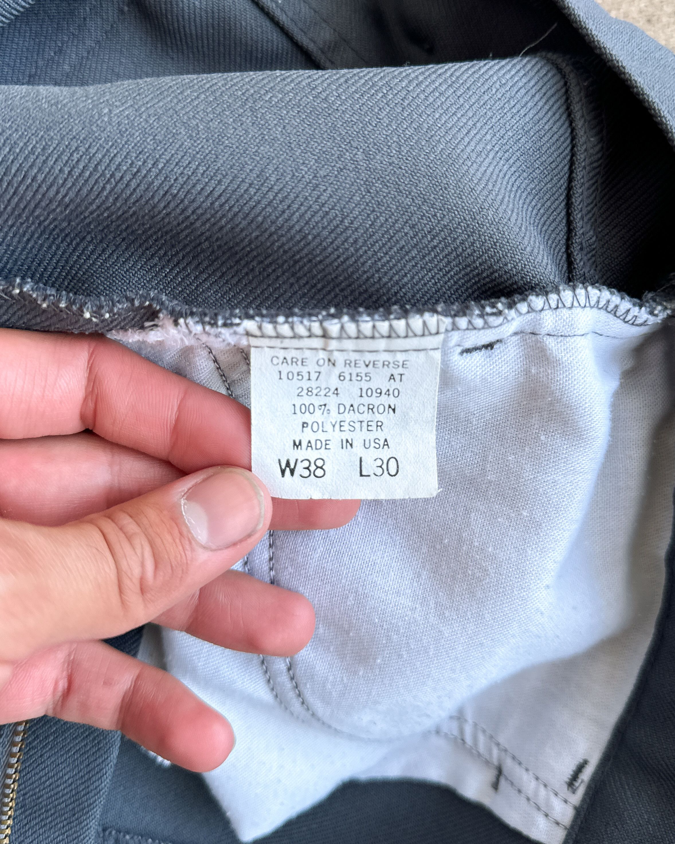 Levi's Vintage 1970s Levi's Darcon Polyester Flared Pants Men's 36 Size US 36 / EU 52 - 5 Thumbnail