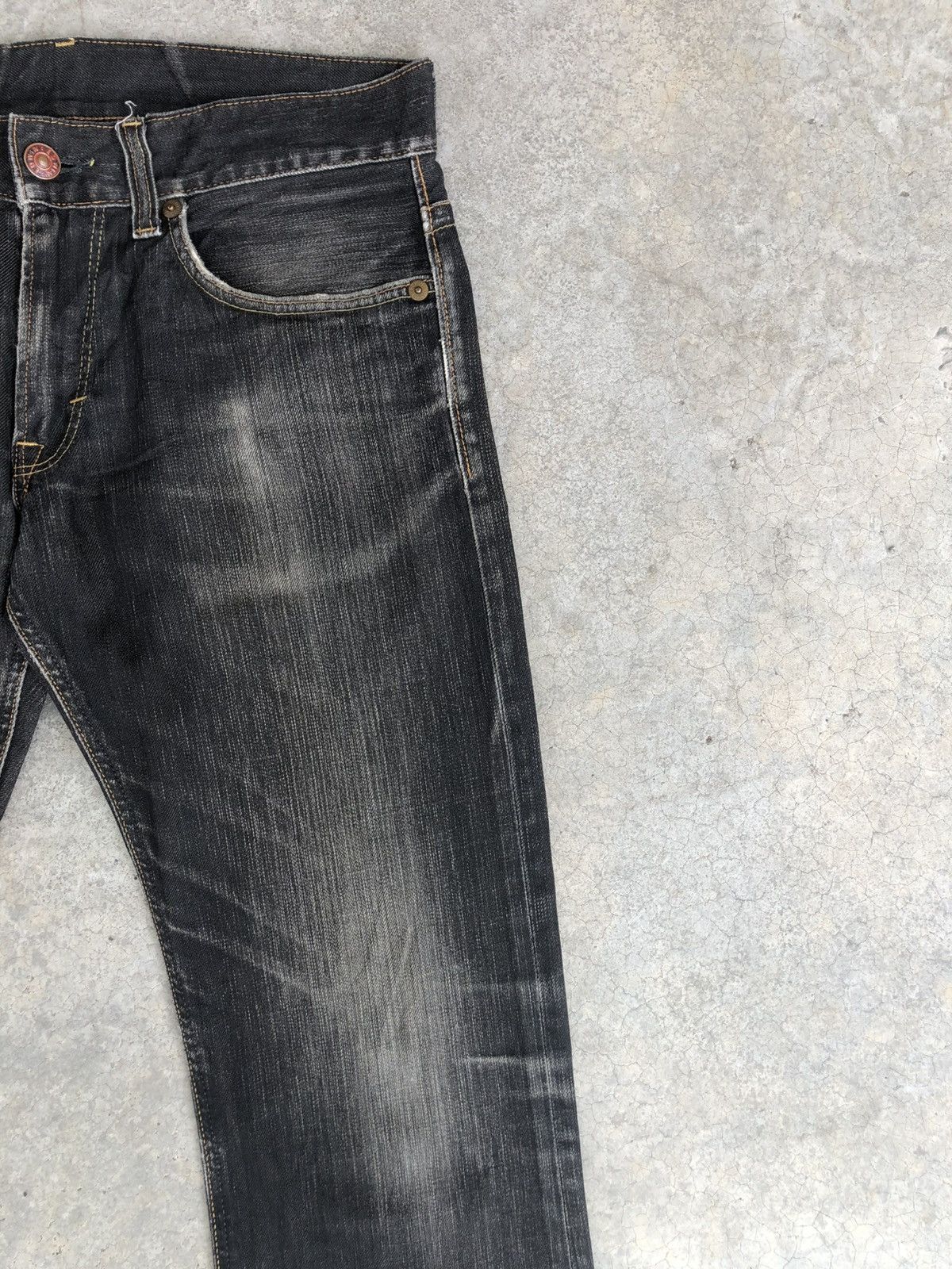 If Six Was Nine Japanese Edwin Flared Jeans Distressed Jeans Size US 32 / EU 48 - 4 Thumbnail