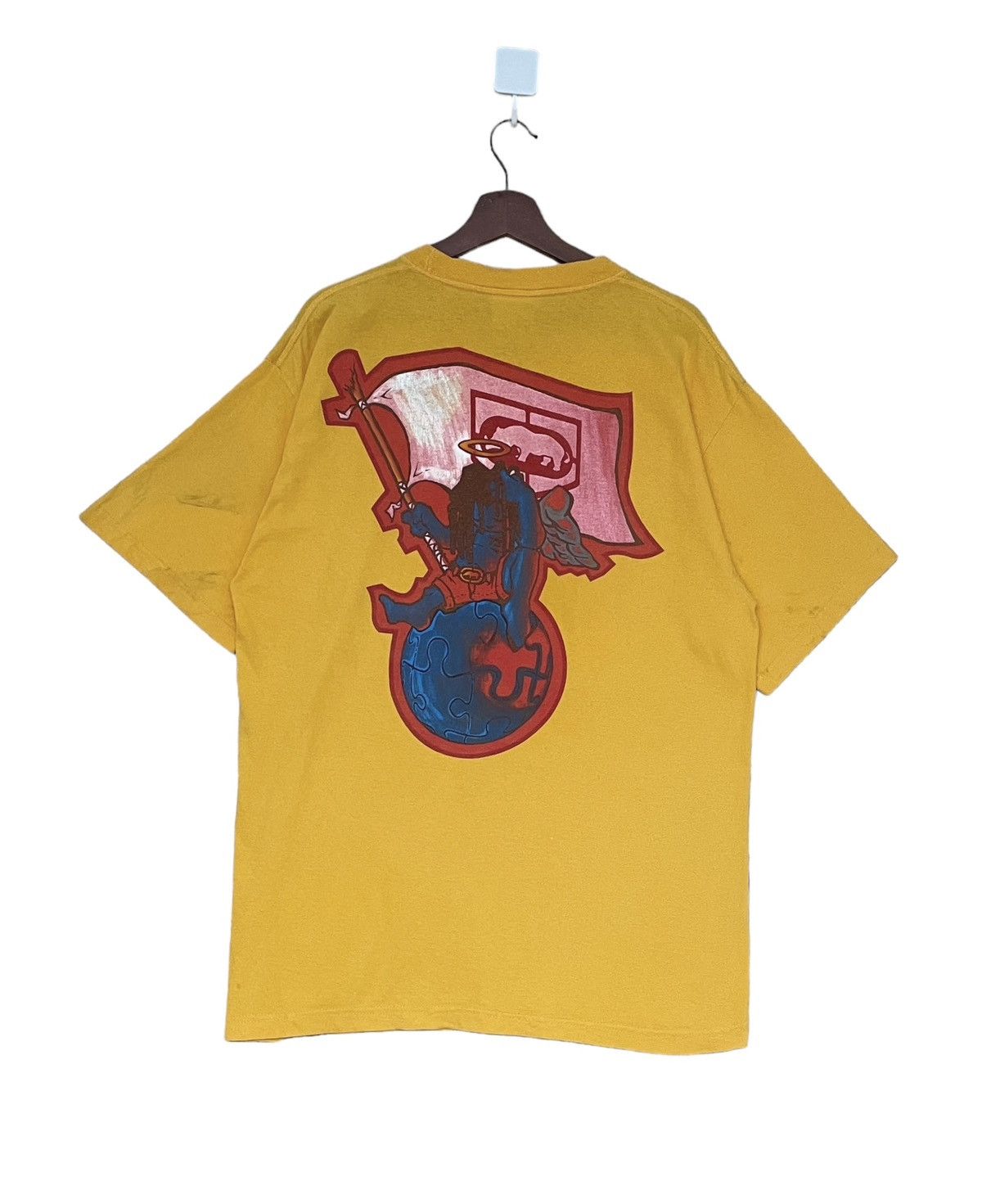 Ecko Unltd. × Rap Tees × Vintage Vintage Brand Ecko Unltd Baggy T-shirt 1990s Size US L / EU 52-54 / 3 - 2 Thumbnail