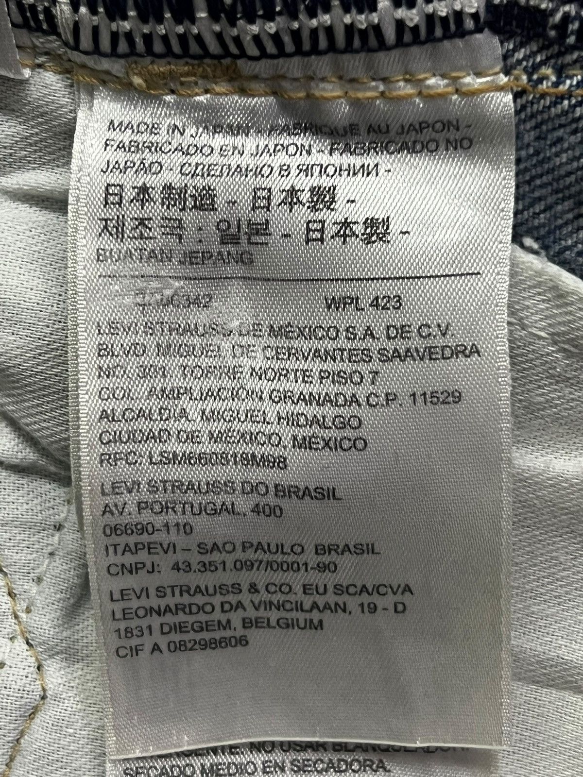 Levi's Made & Crafted Vintage Levi’s 512 Made & Crafted Big E Japan - Faded Wash Size US 34 / EU 50 - 15 Thumbnail