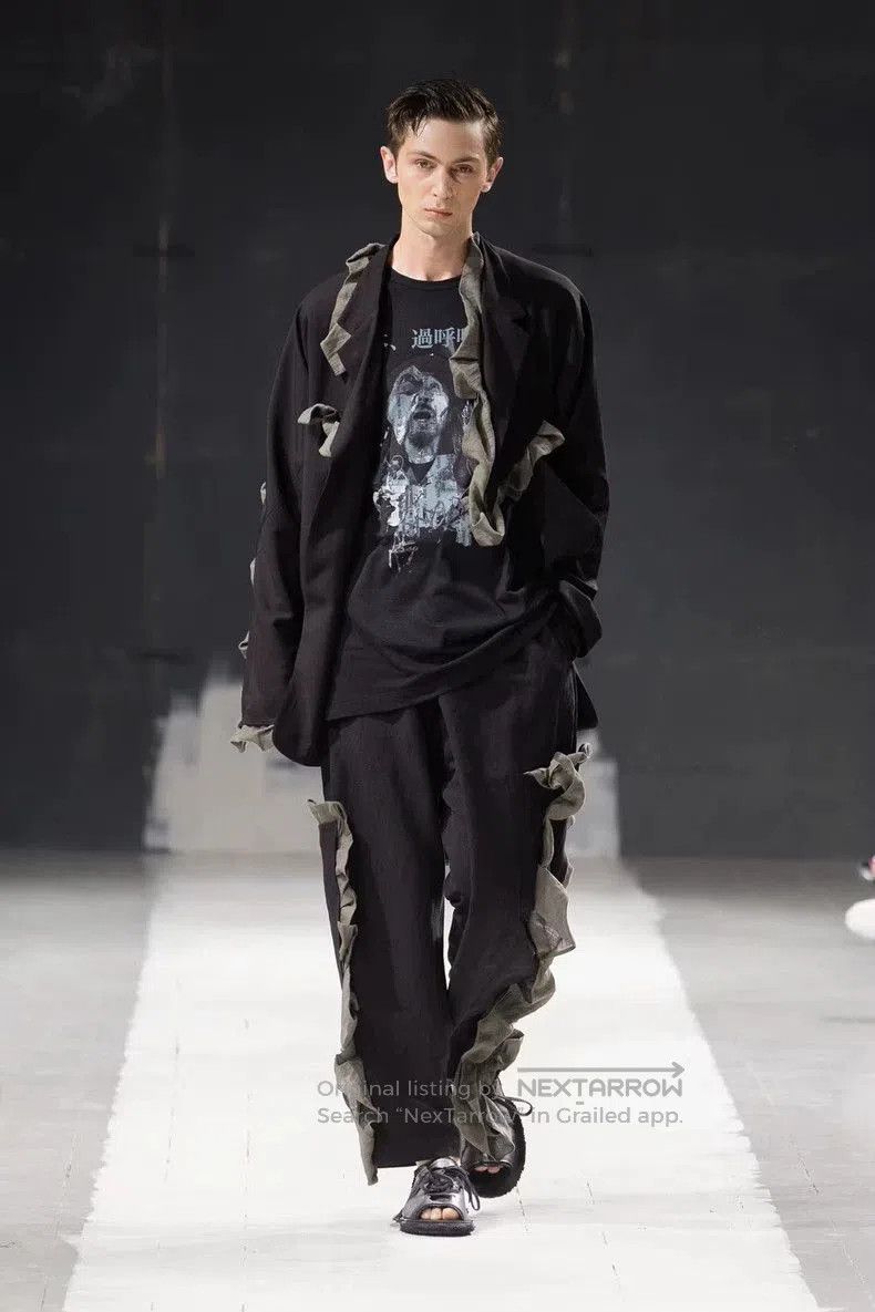 Yohji Yamamoto Yohji Yamamoto 24SS Portrait Longsleeve Tee. Size US S / EU 44-46 / 1 - 3 Thumbnail