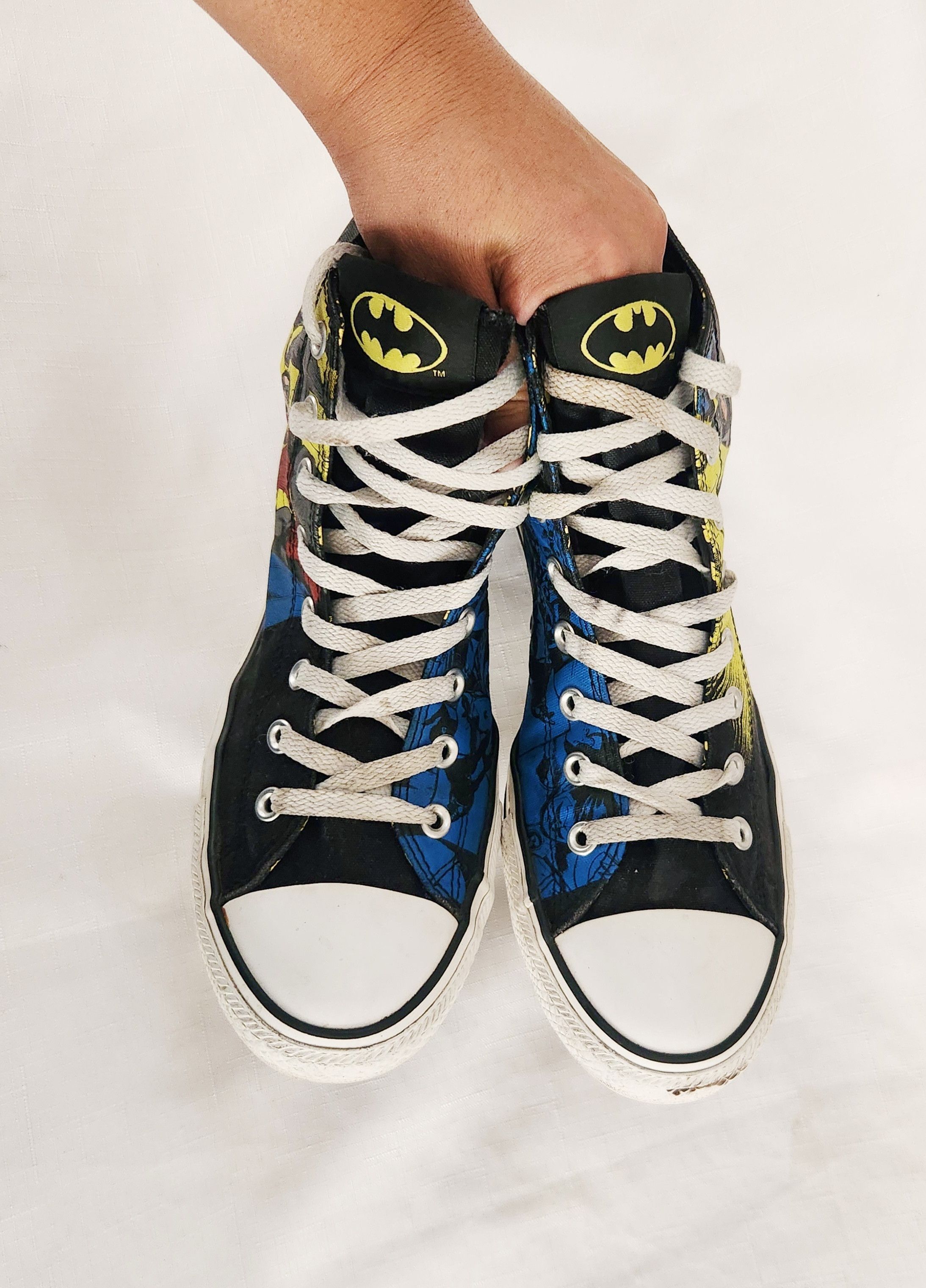 Converse Converse Chuck Taylor All Star High X DC Comics Batman SZ 10 Size US 10 / EU 43 - 7 Thumbnail