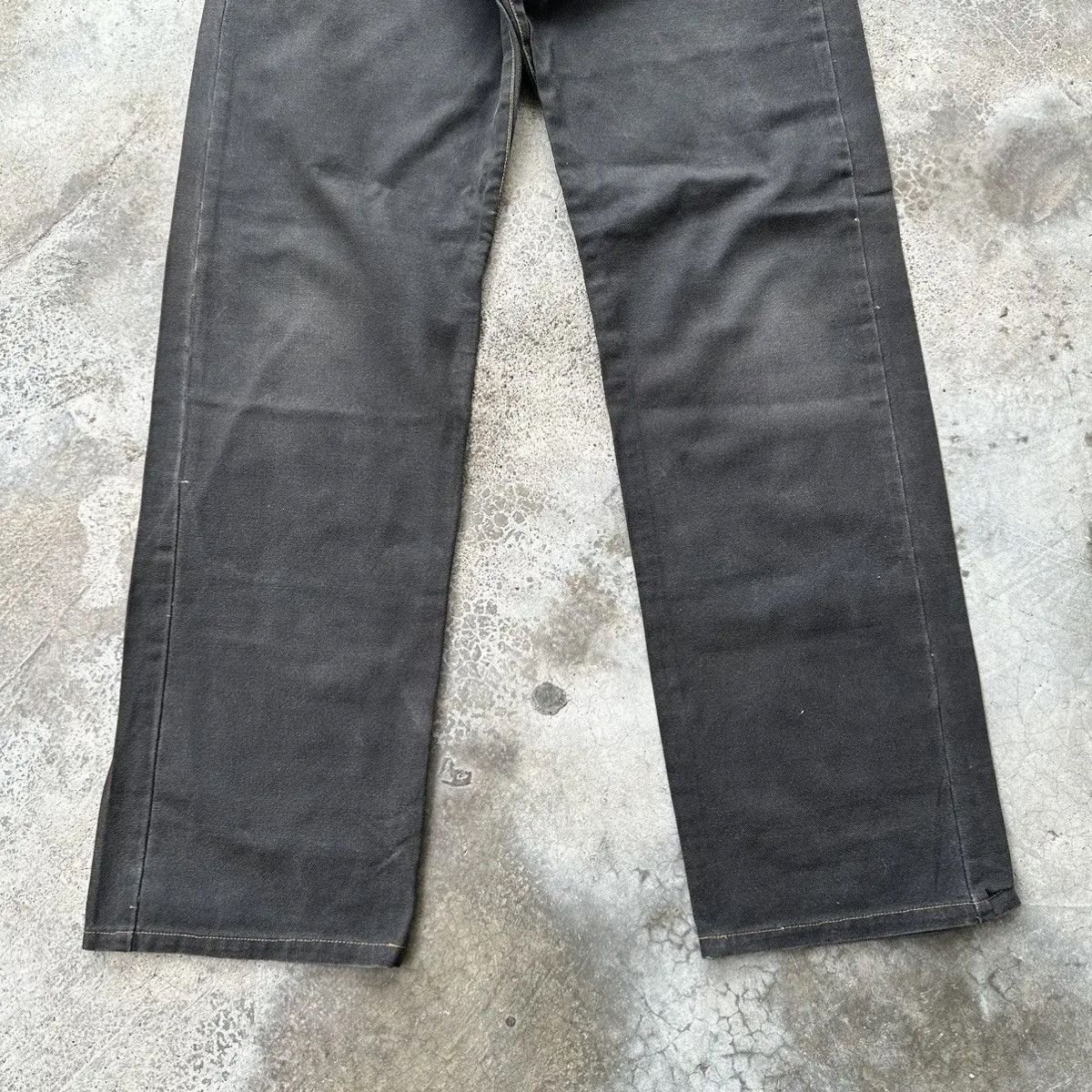 Ben Davis SICKSS💥💥80’s Vintage BEN DAVIS Suspenders Cinch Back Denim Size US 27 - 5 Thumbnail