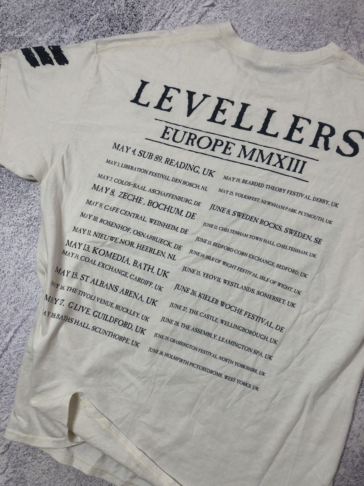 Other Vintage merch Levellers size Xl retro t-shirt rock band Size US XL / EU 56 / 4 - 10 Thumbnail