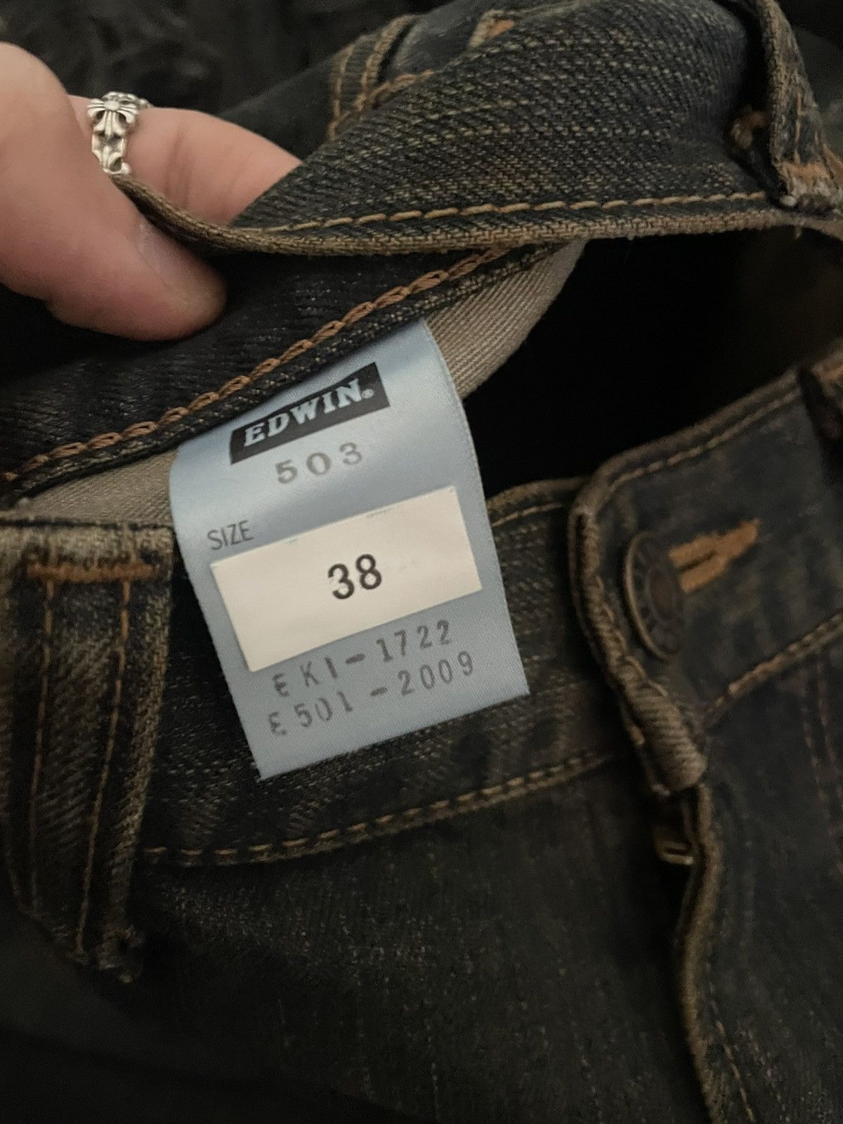 Edwin × Japanese Brand Rare Edwin Japanese Denim Jeans Size US 38 / EU 54 - 6 Thumbnail