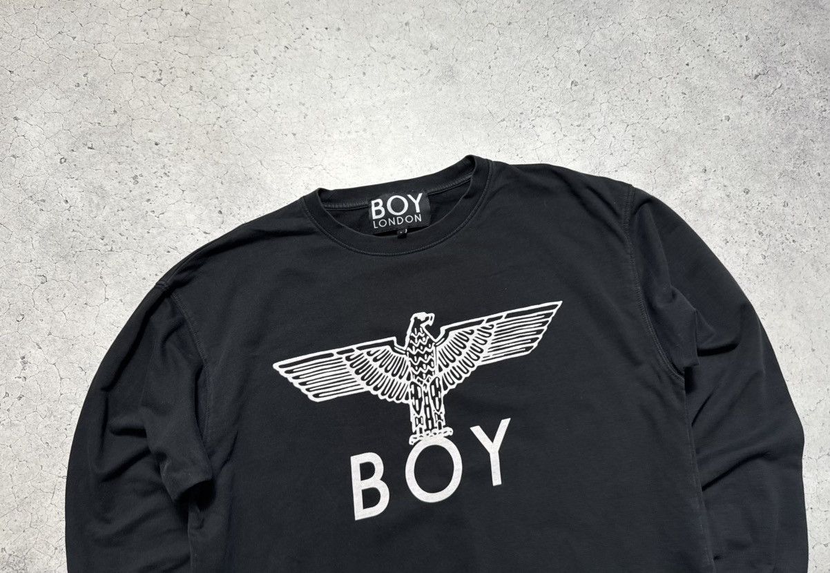 Boy London Boy London Vintage Sweatshirt Big Logo Black Size US L / EU 52-54 / 3 - 5 Thumbnail