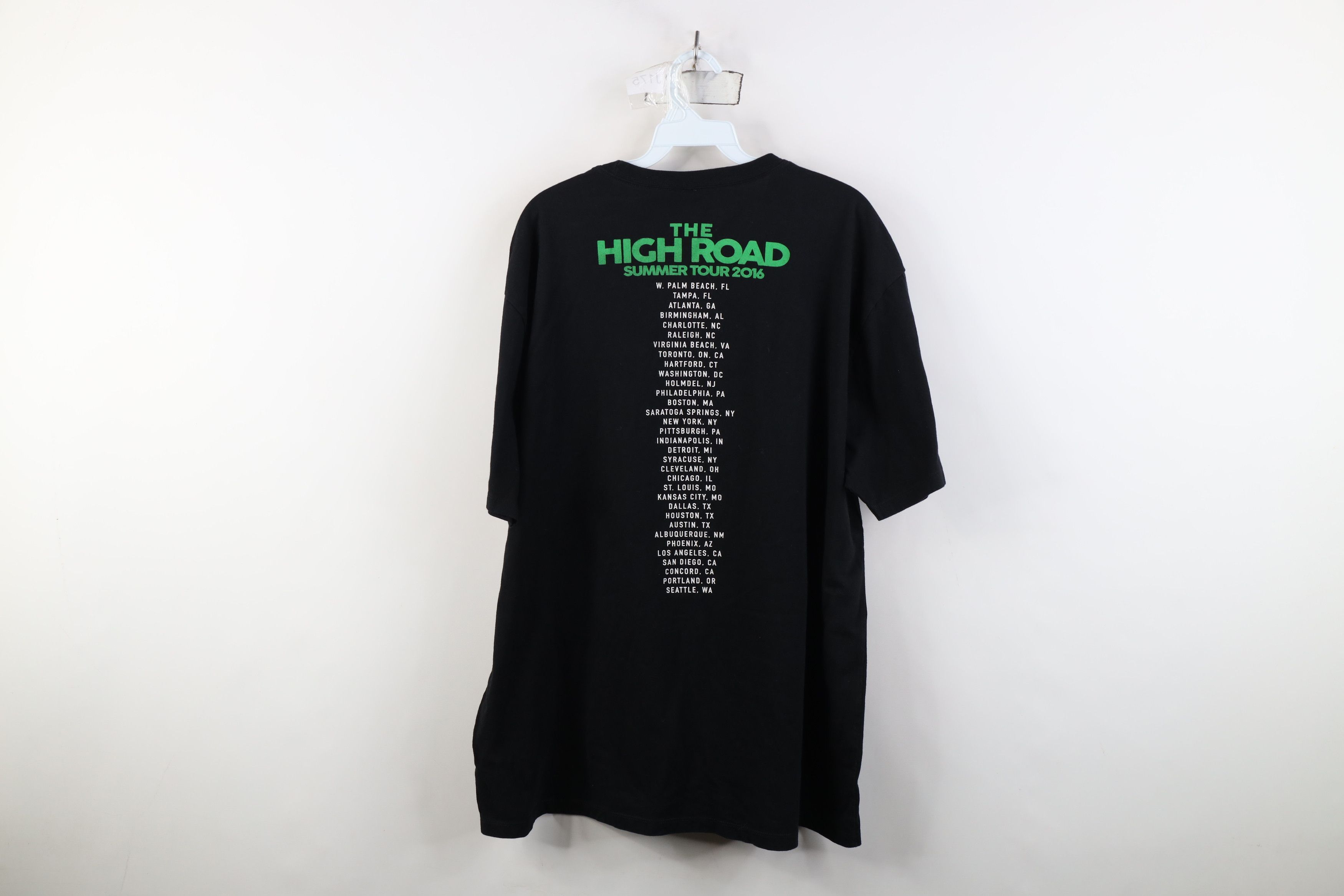 Vintage Y2K Streetwear Road Tour Wiz Khalifa Rap Tee T-Shirt Black Size US XXL / EU 58 / 5 - 11 Thumbnail