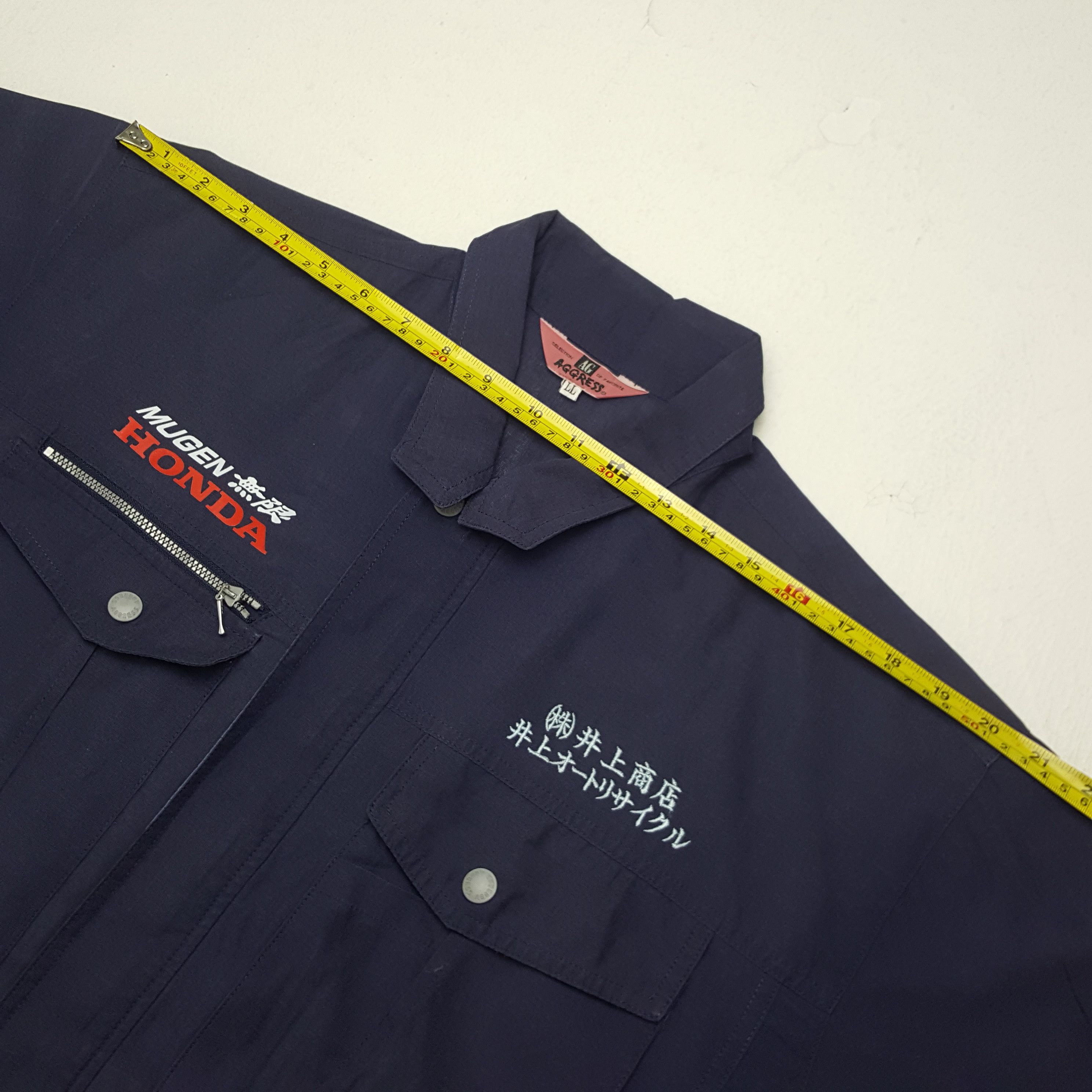 Honda × Japanese Brand × Vintage Vintage Mugen Honda Racing Custom Sport Japan 🇯🇵 Jacket Size US L / EU 52-54 / 3 - 6 Thumbnail