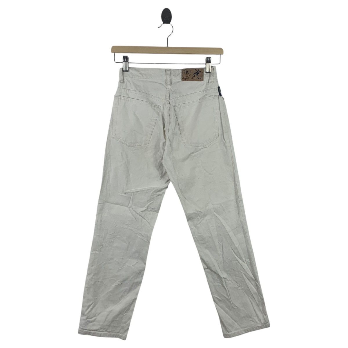 Designer × agnes b. Vintage AGNES B Paris white colour jeans Size 25" / US 0 / IT 36 - 4 Thumbnail