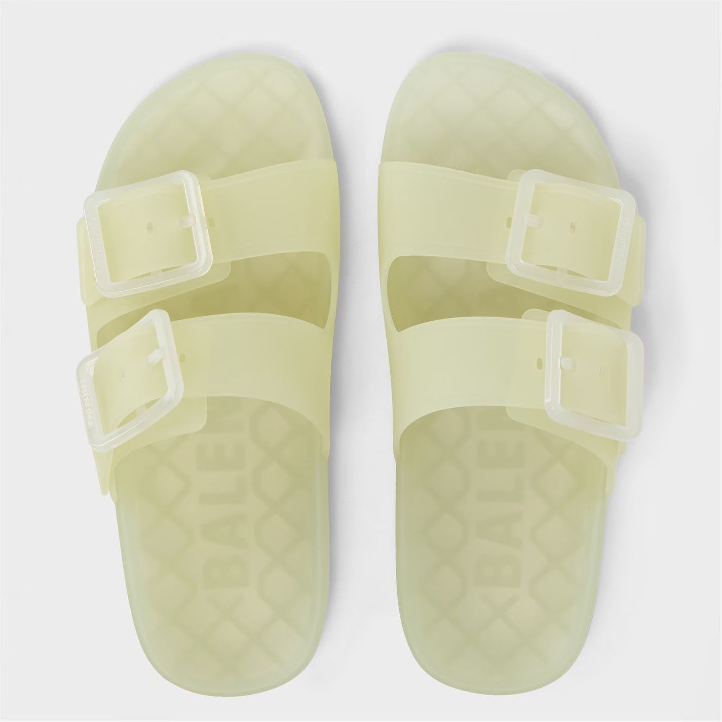 Balenciaga o1g2r1mq0226 Jelly Sandals In Ivory Size US 7.5 / EU 40-41 - 4 Thumbnail