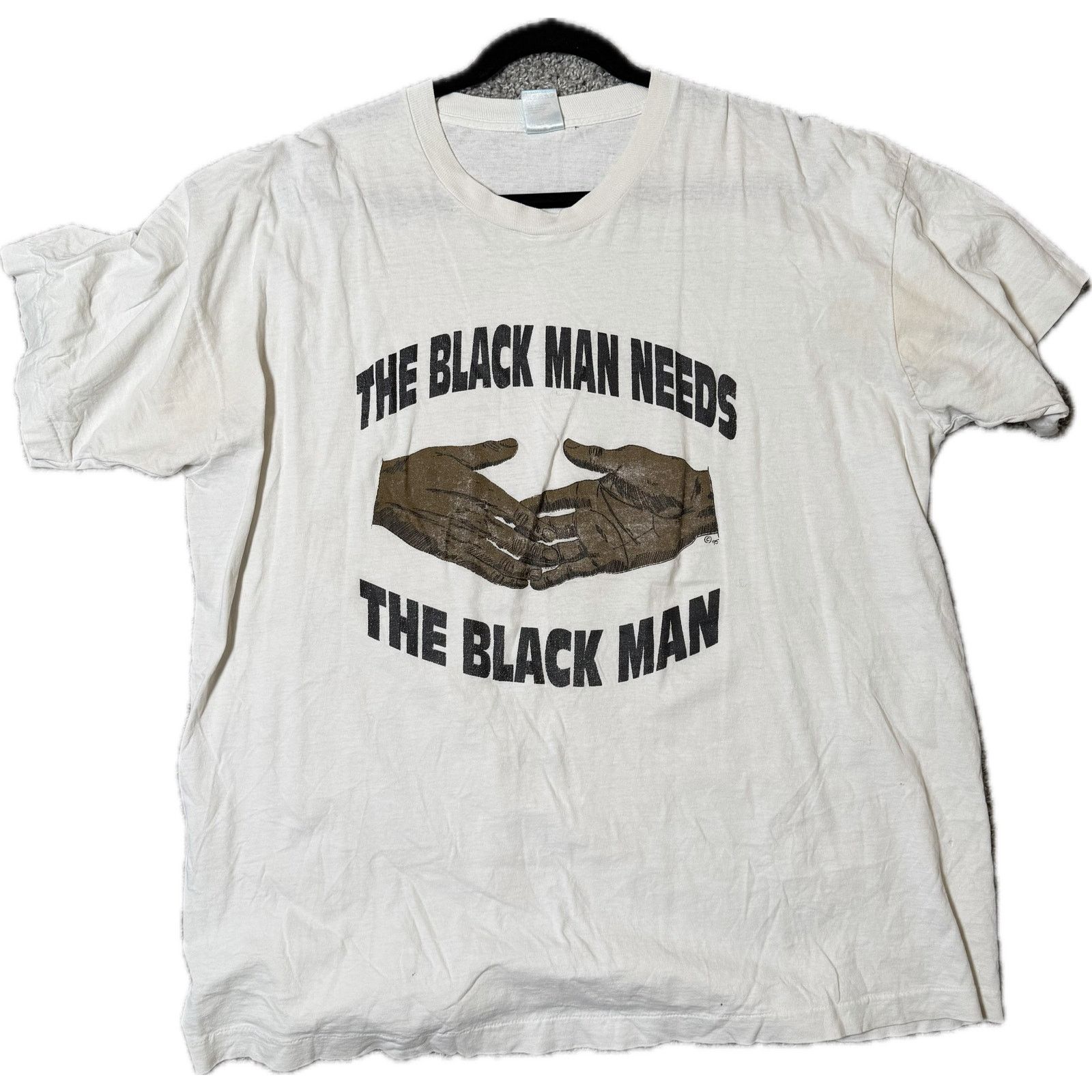Other Vintage “The Black Man Needs The Black Man” Graphic Size US XXL / EU 58 / 5 - 1 Preview