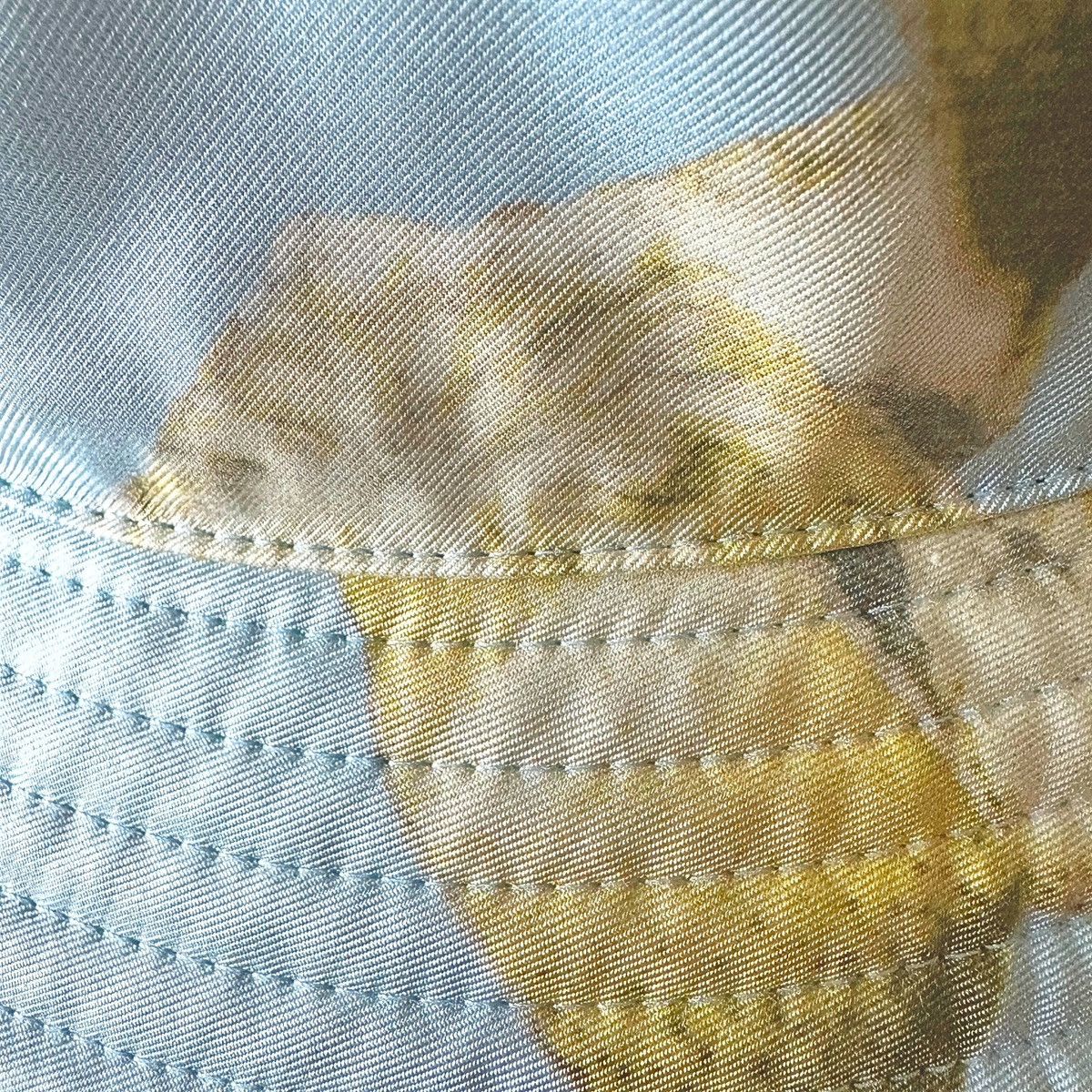 Givenchy Givenchy NWT Lemon Print Silk Bucket Hat, Sky Blue, Size 56 Size ONE SIZE - 6 Thumbnail