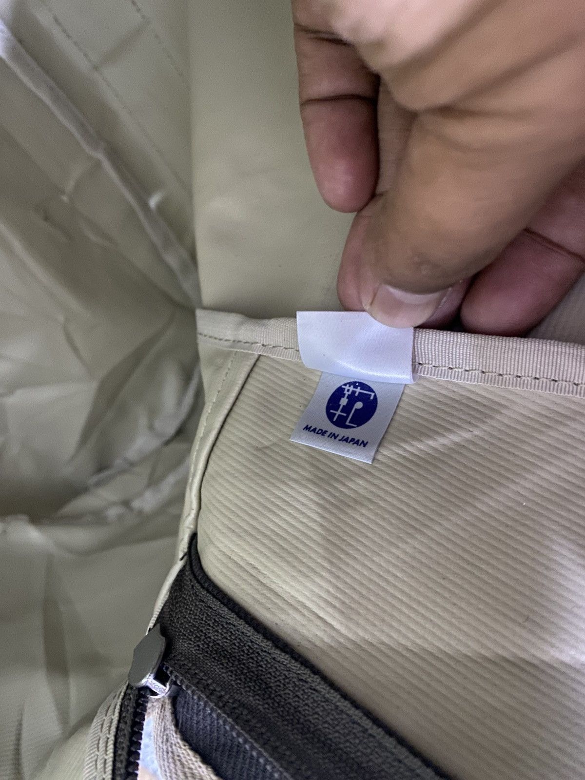 Porter PORTER Yoshida & Co Tokyo Japan Grey Canvas Casual Daypack Size ONE SIZE - 11 Thumbnail
