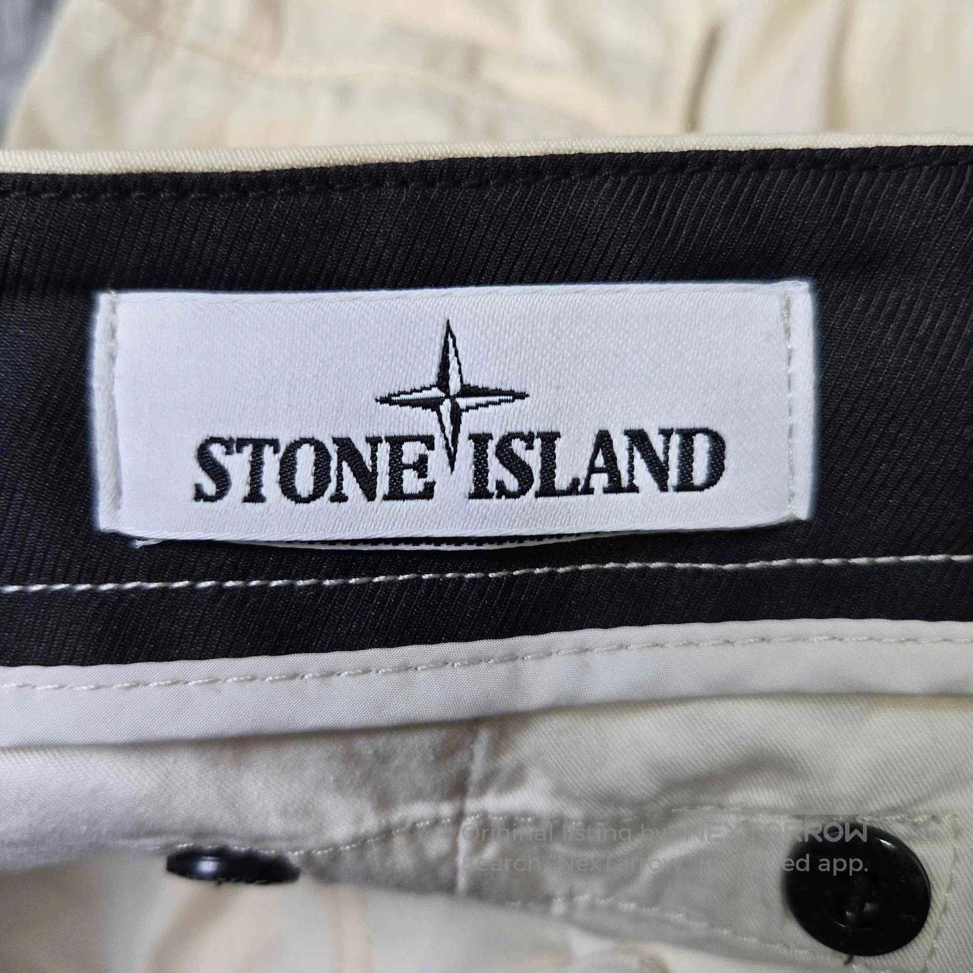 Stone Island stone island cargo bermuda shorts in light beige. Size US 32 / EU 48 - 4 Thumbnail
